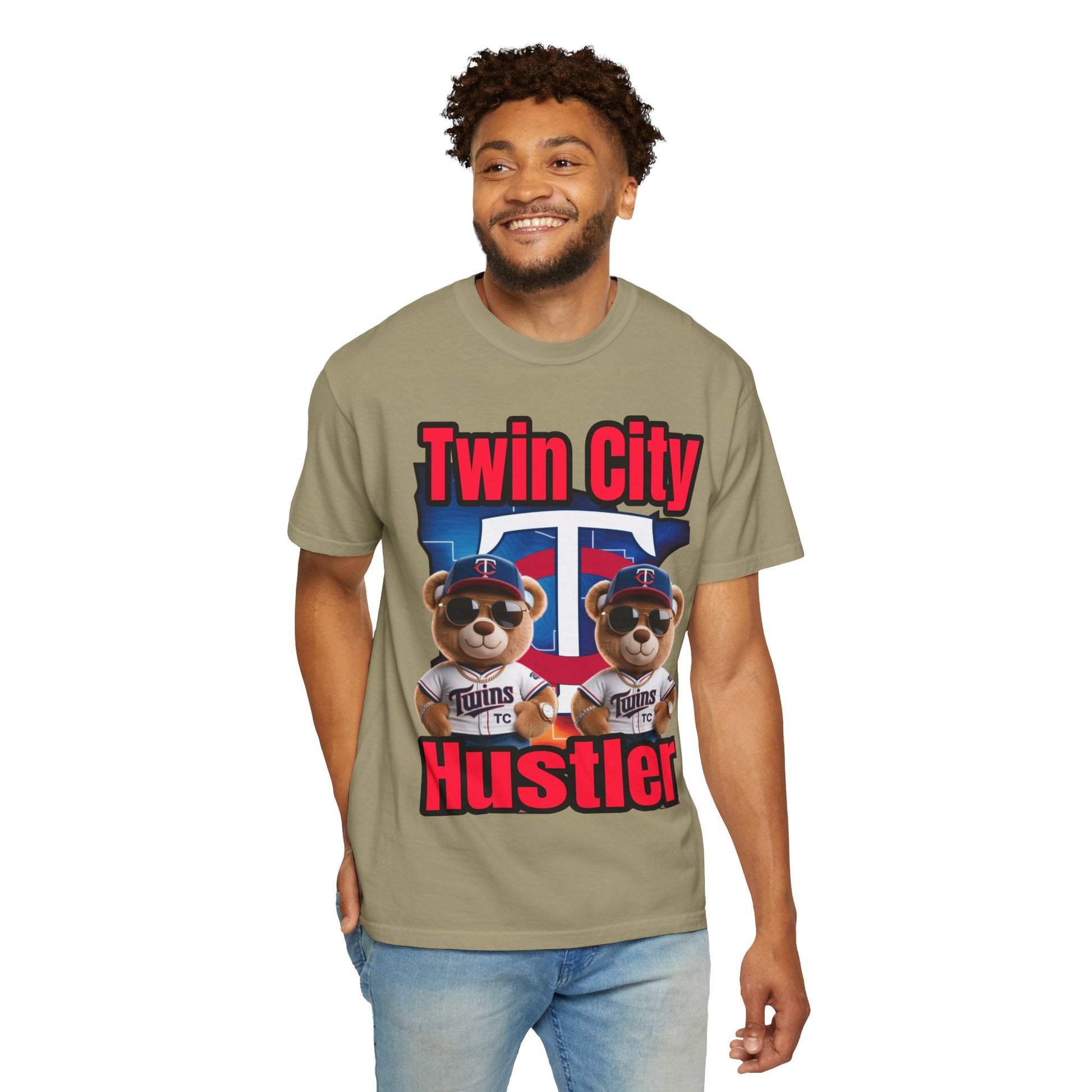 Hustler Garment-Dyed T-shirt - Twin City LD&P Apparel Design