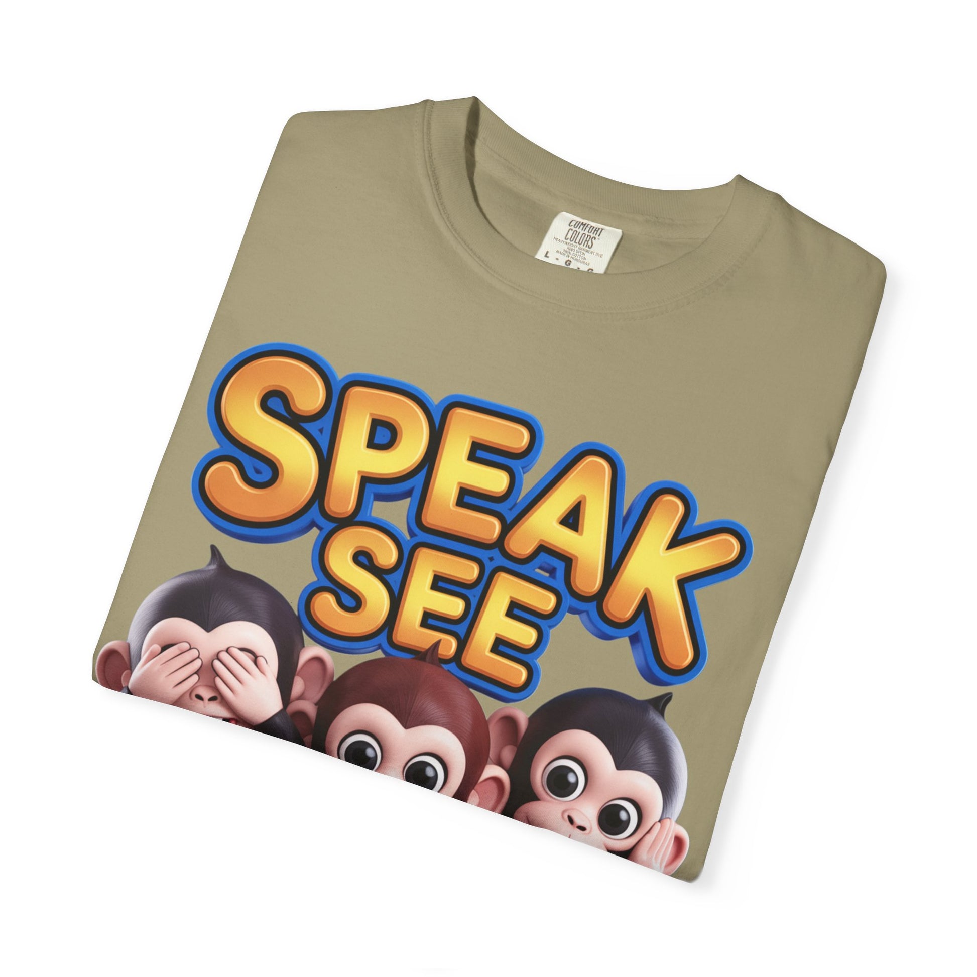 Graphic T-Shirt Speak See Hear No Evil
