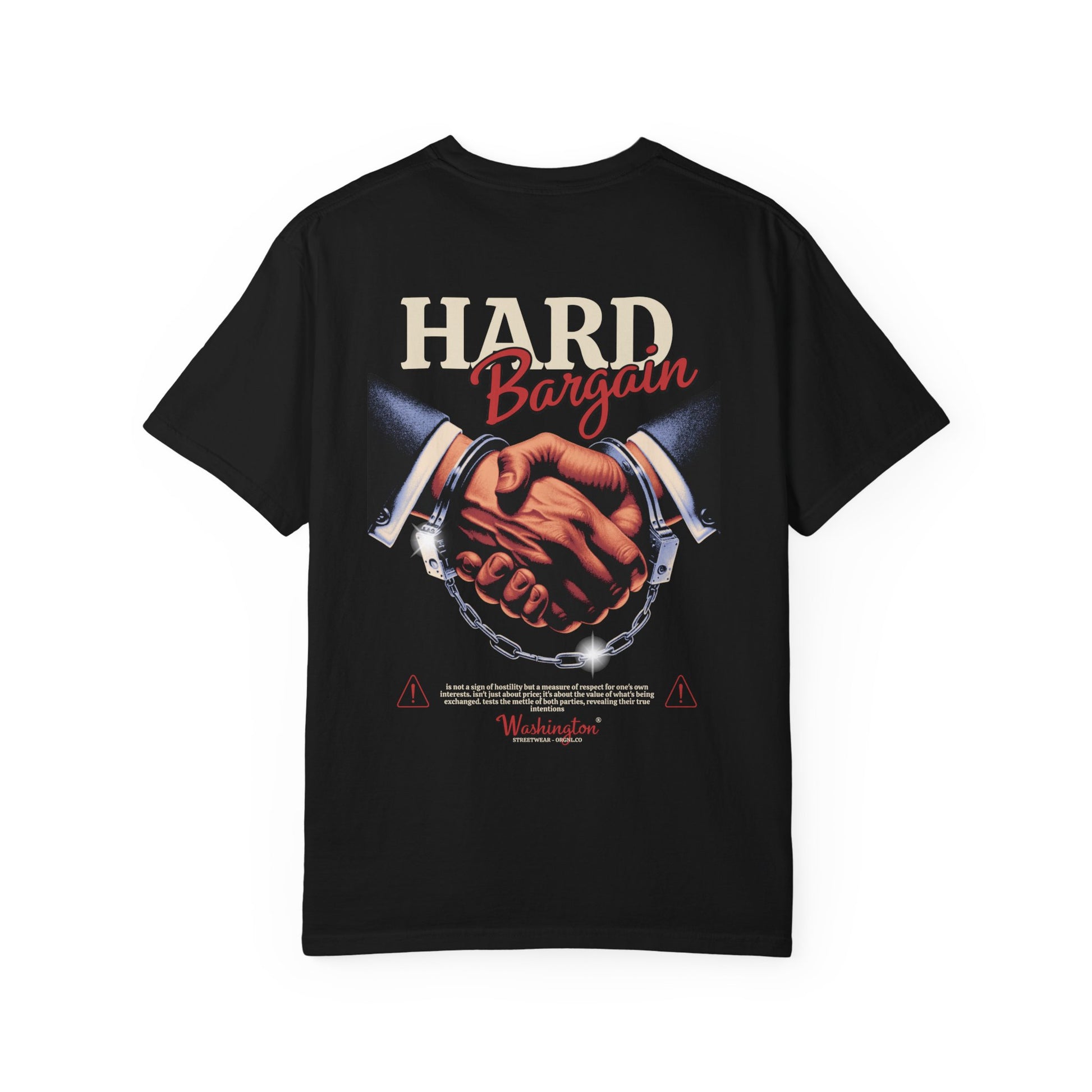 Garment-Dyed T-shirt Hard Bargain Graphic Tee