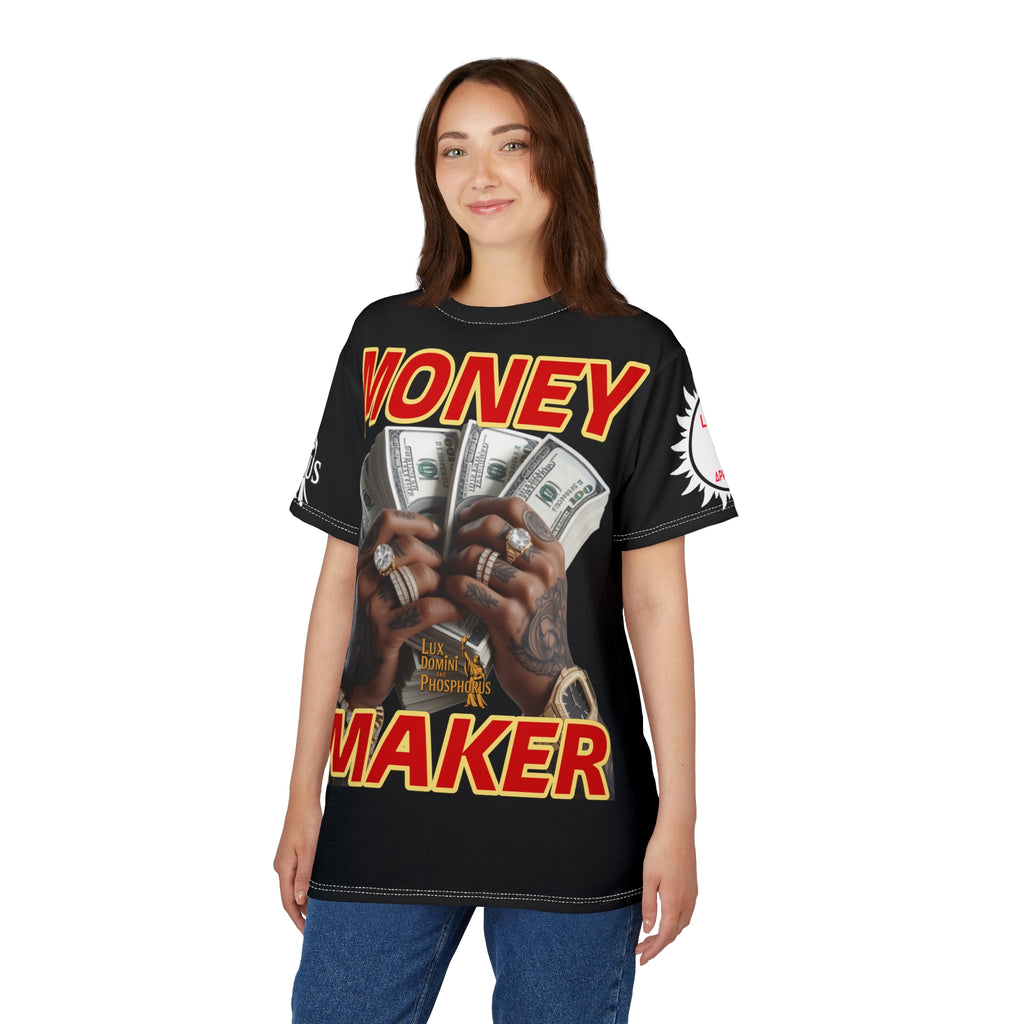 Money Maker Unisex Tee - Lux Domini and Phosphorus LD&P Apparel Design