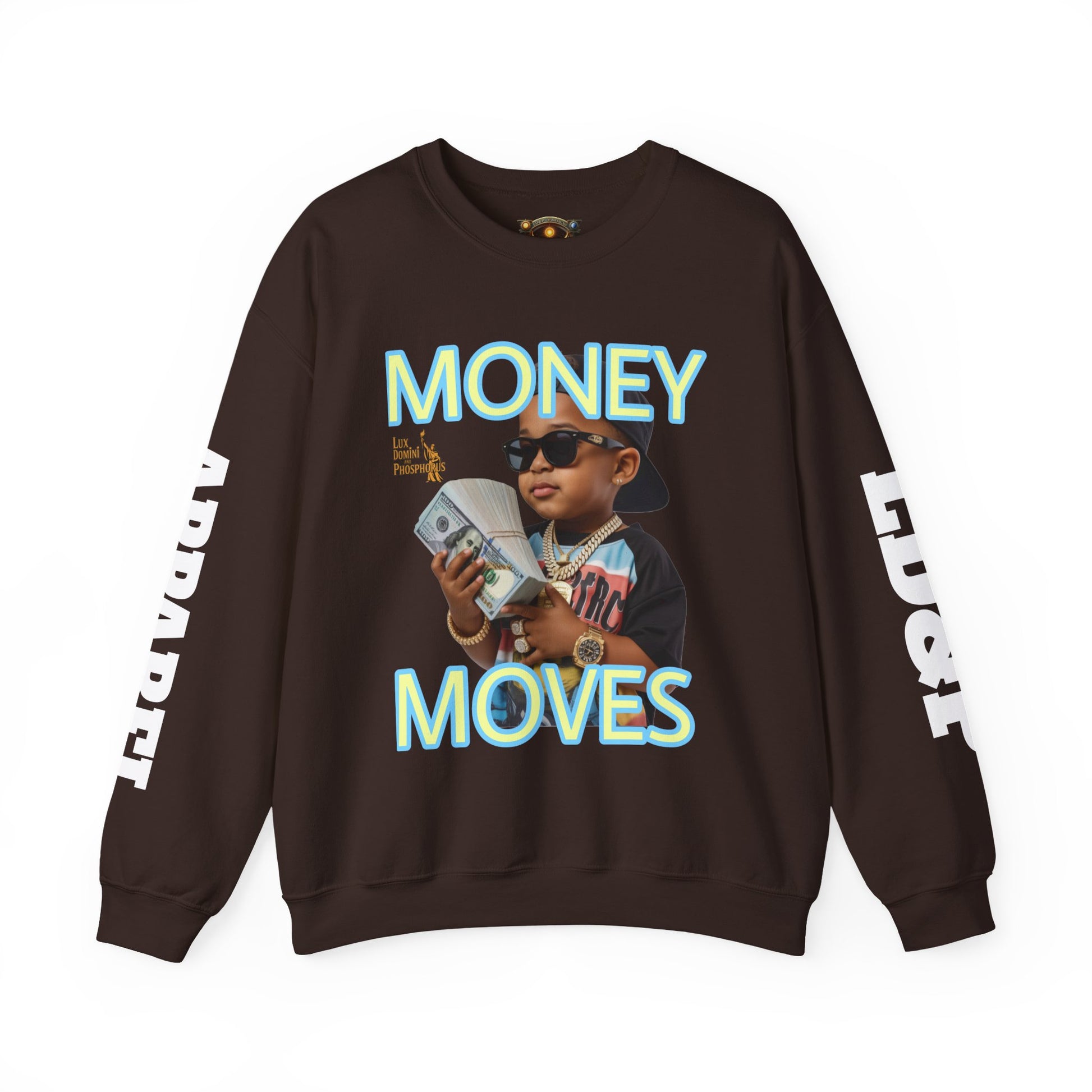 Money Moves Unisex Sweatshirt - LD&P APPAREL