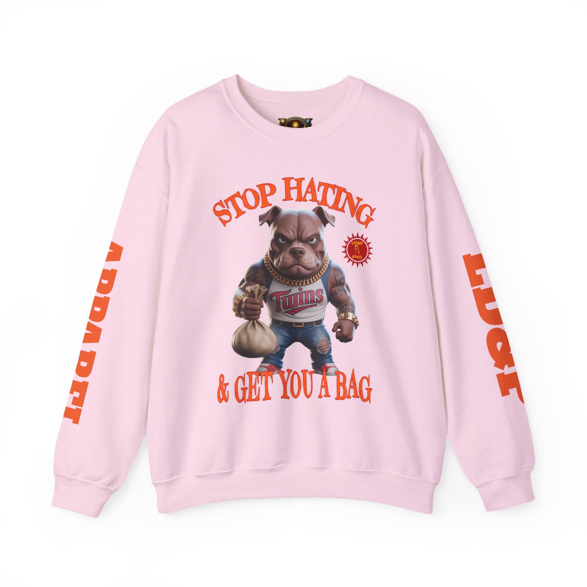 Unisex Sweatshirt Stop Hating LD&P Apparel Design