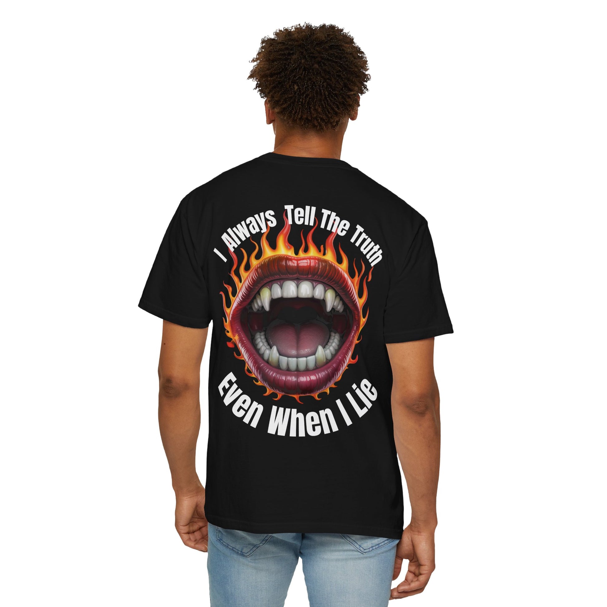 Garment-Dyed T-shirt Bad Liar Design