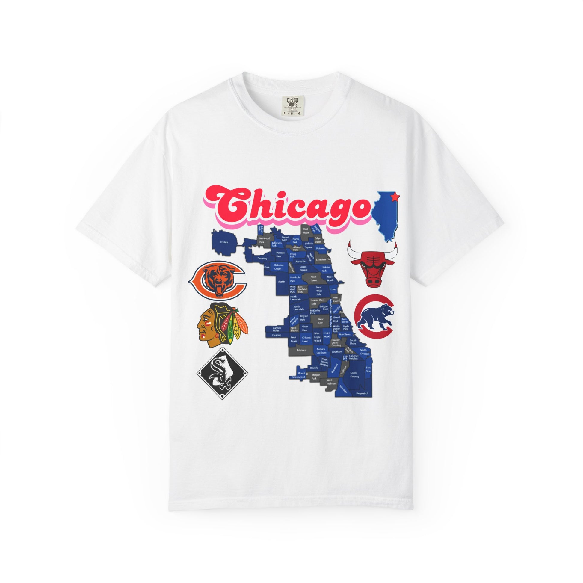 Chicago Unisex T-shirt - Vintage Chicago Design