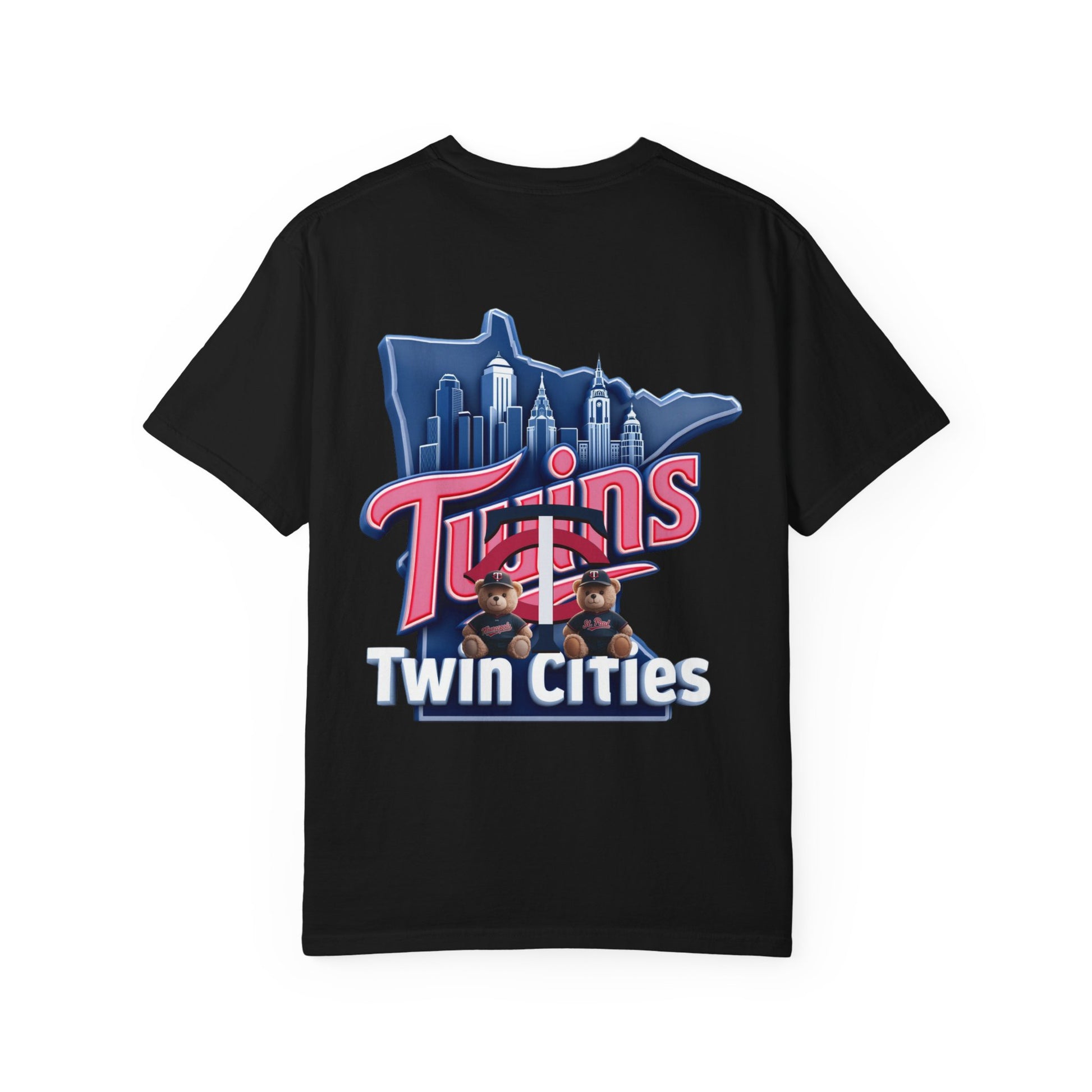 Twin City Unisex T-Shirt, Sporty Tee for Fans, Garment-Dyed Shirt, Perfect for Game Day, Show Your Team Spirit!
