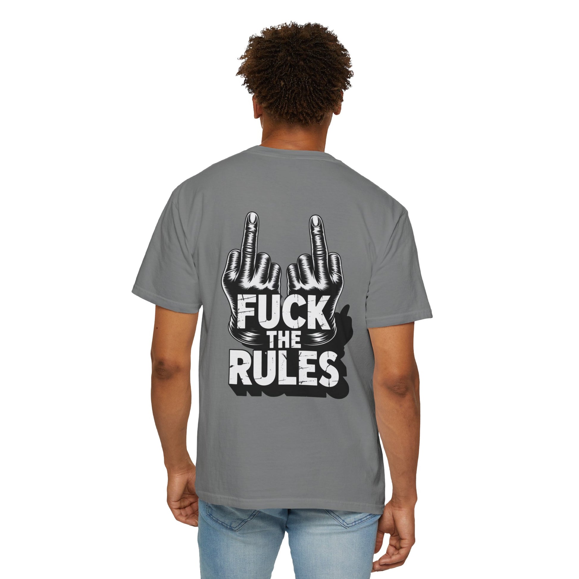 Trust Nothing Unisex T-shirt - Skip The Rules Typography Tee