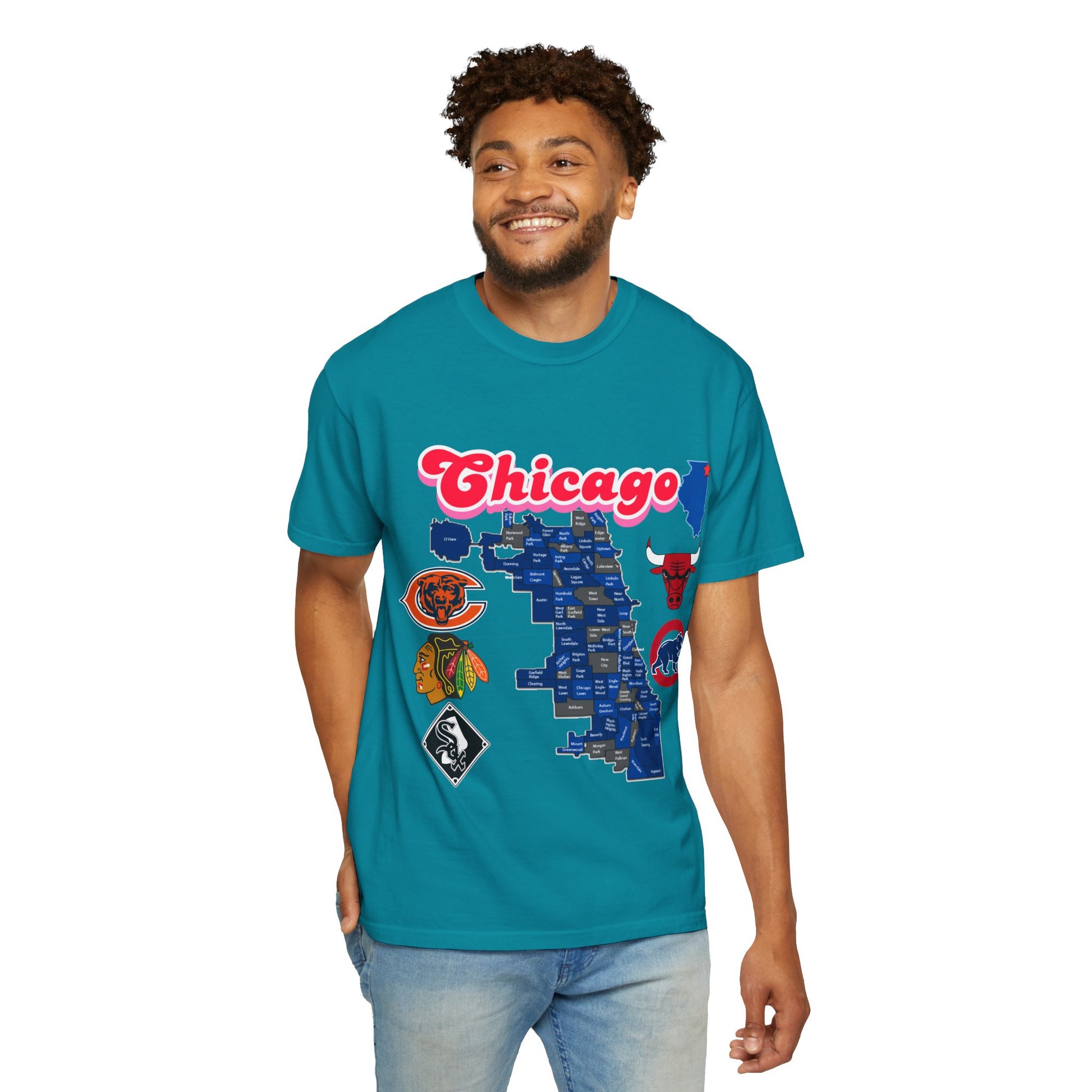 Chicago Unisex T-shirt - Vintage Chicago Design