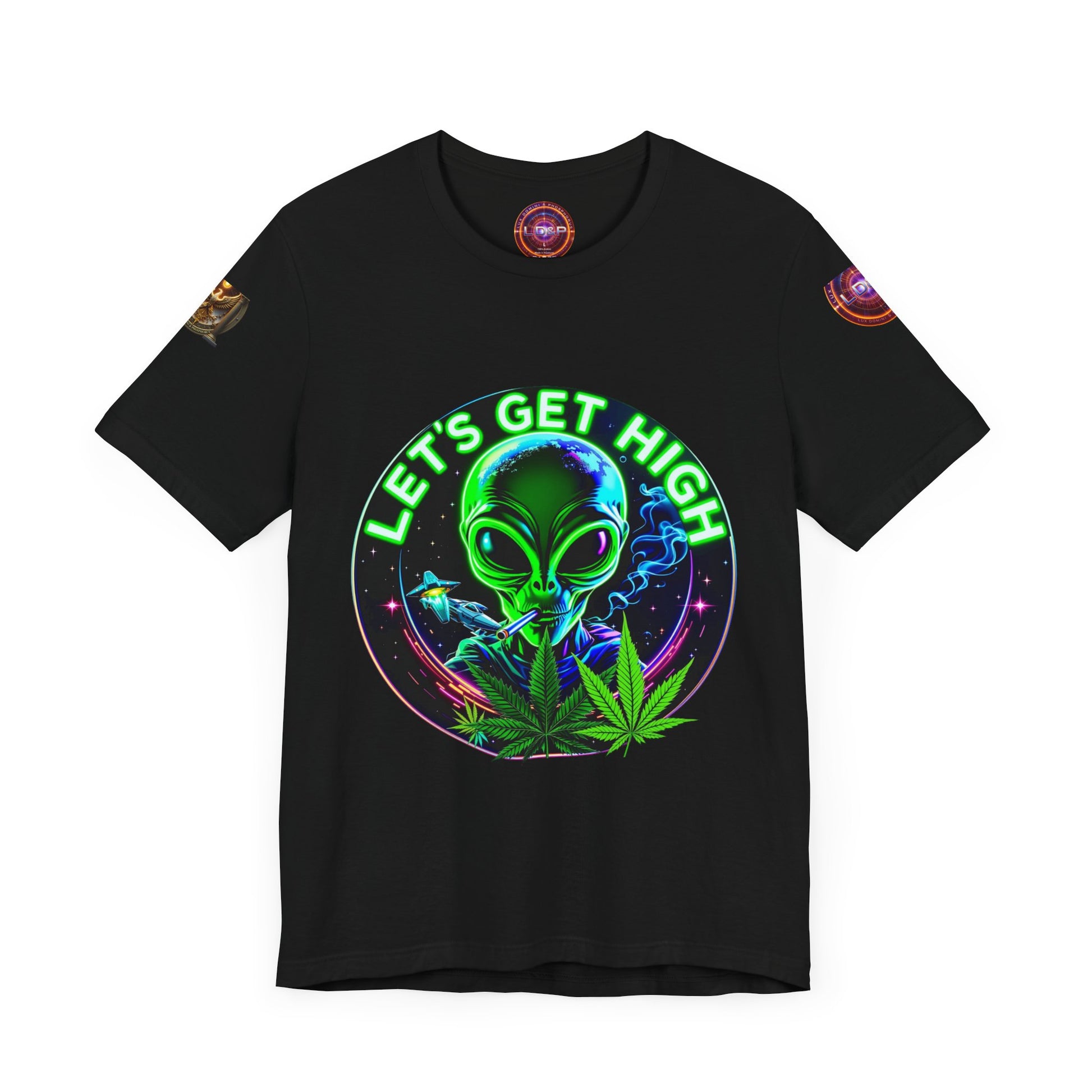 LD&P Apparel Designs Alien lets get high
