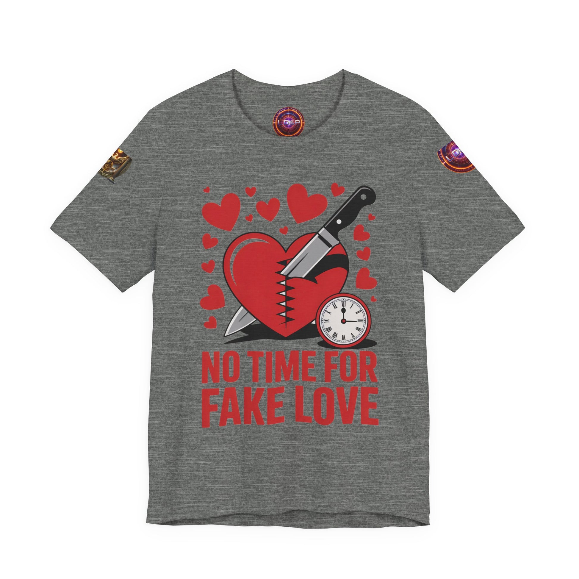 Short Sleeve Tee - No Fake Love Design