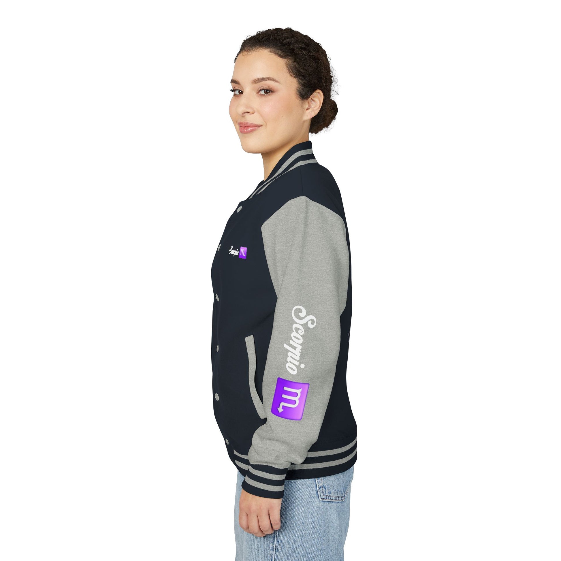 Letterman Jacket Scorpio Zodiac Design