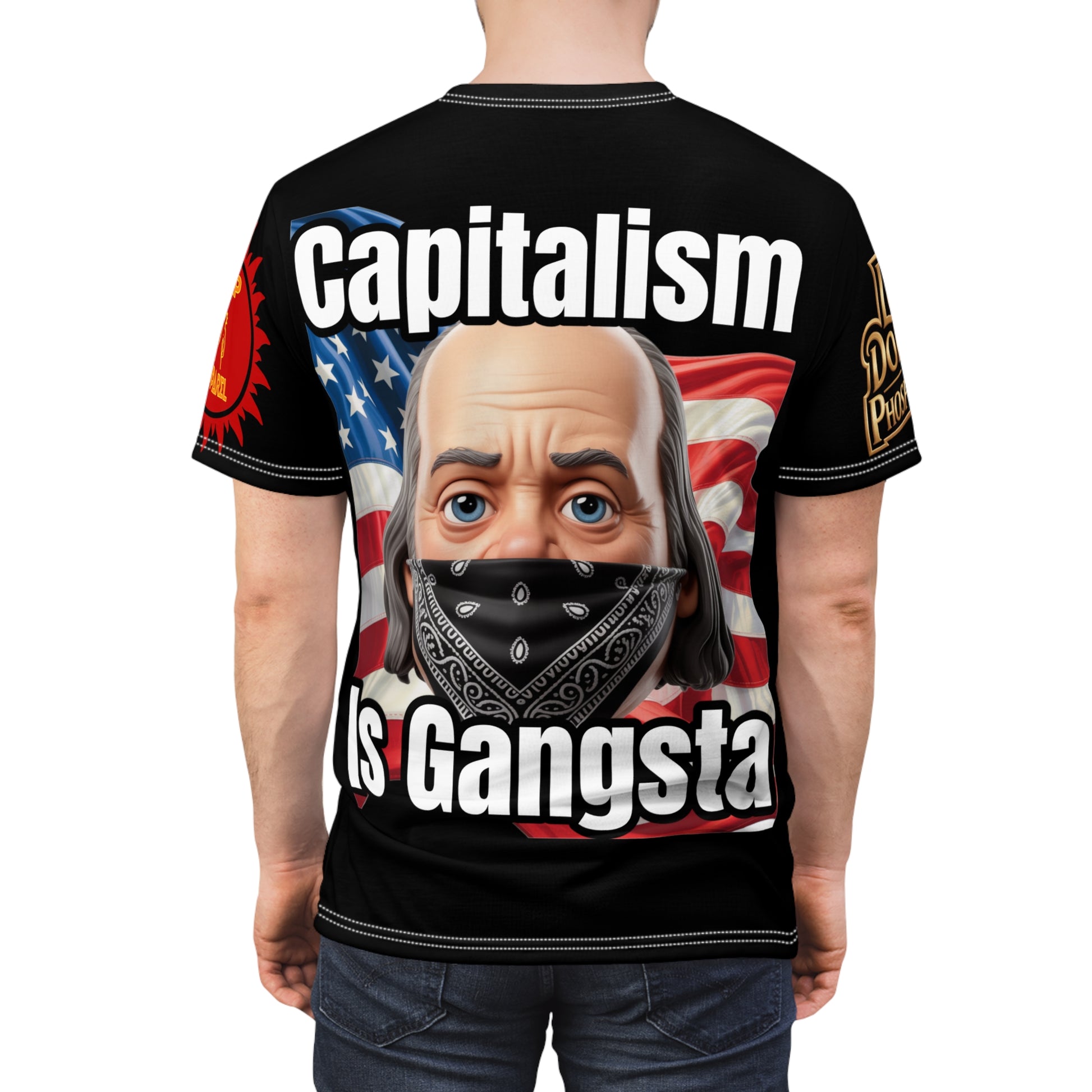 Capitalism Unisex Cut & Sew Tee