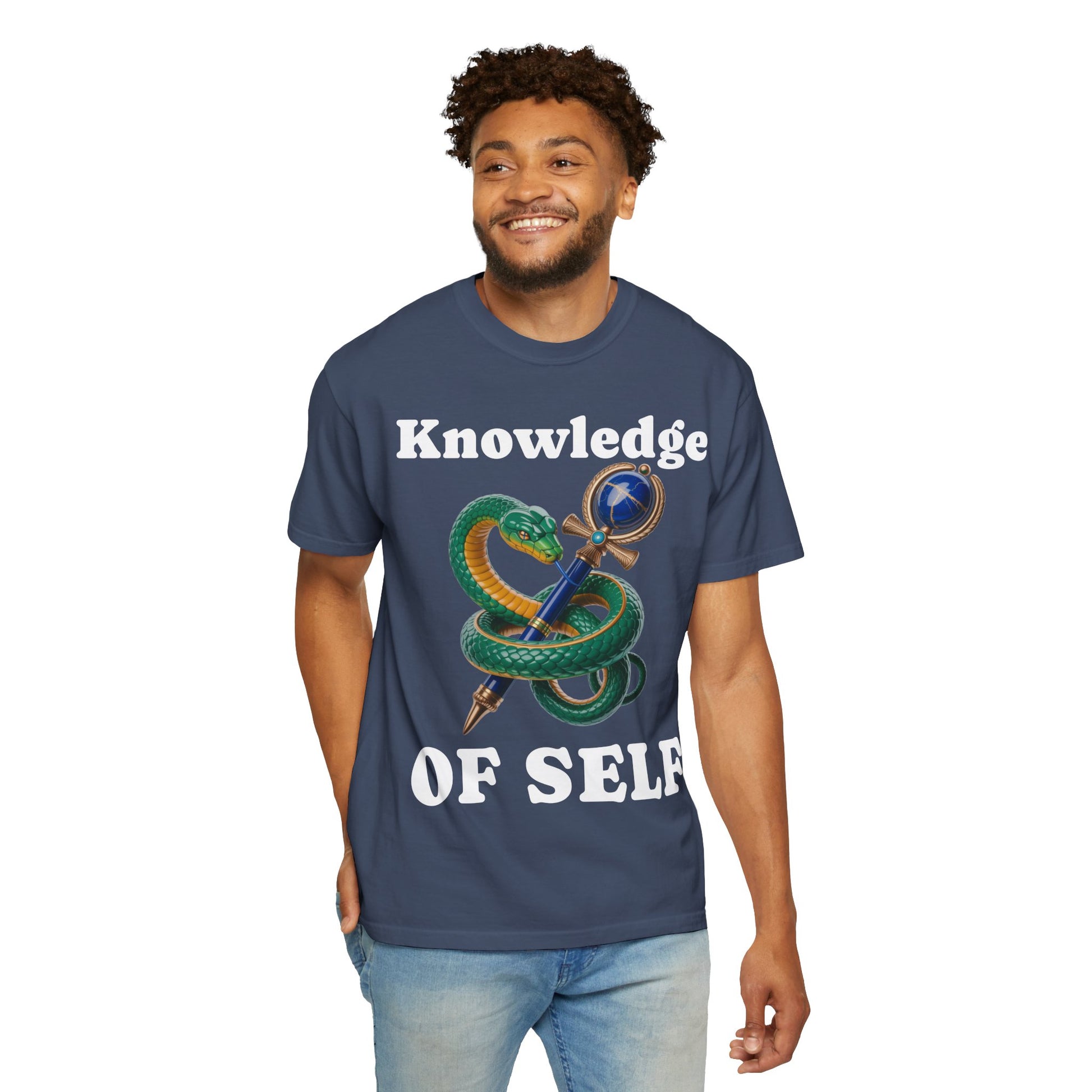 Kundalini Unisex T-shirt with Self Knowledge Design