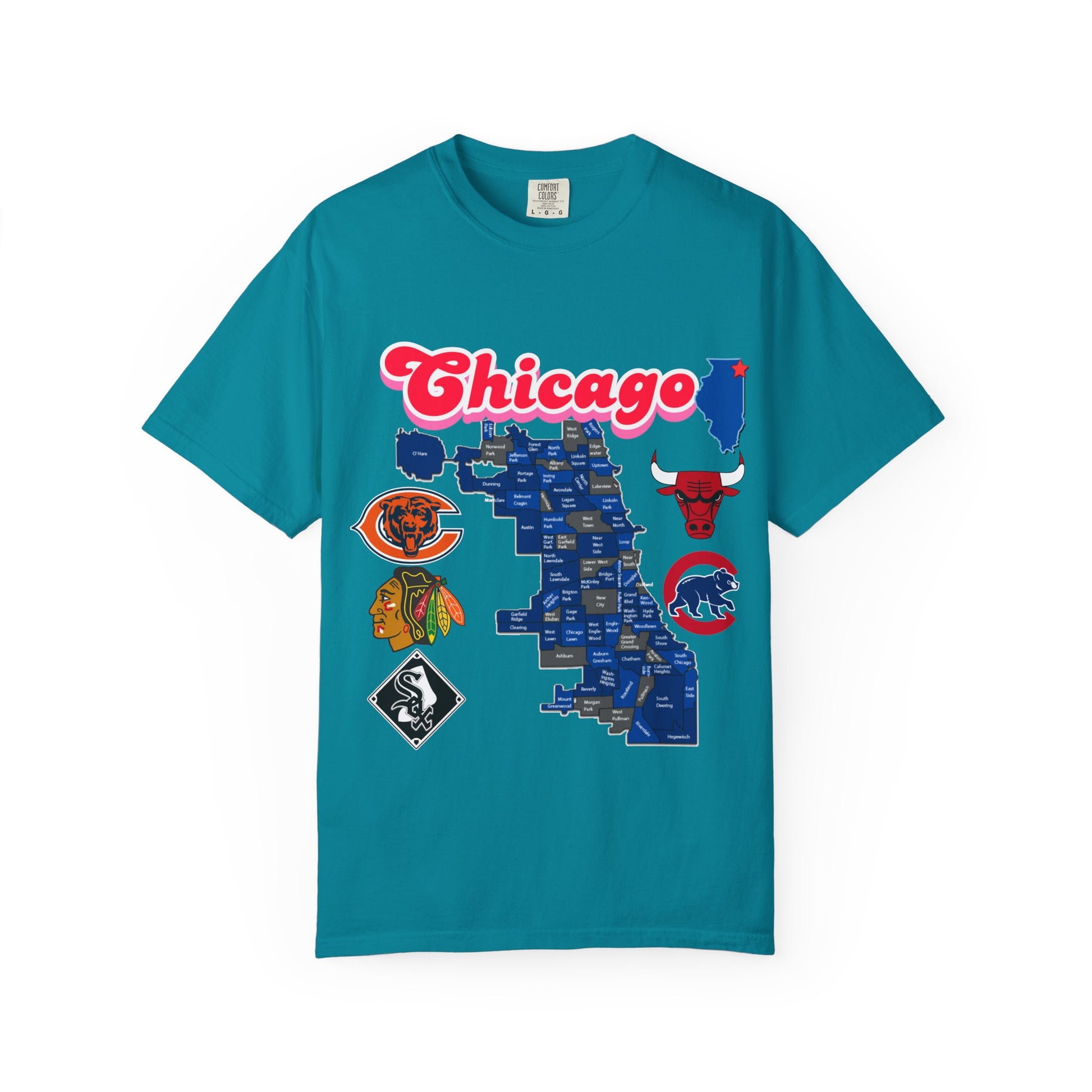 Chicago Unisex T-shirt - Vintage Chicago Design