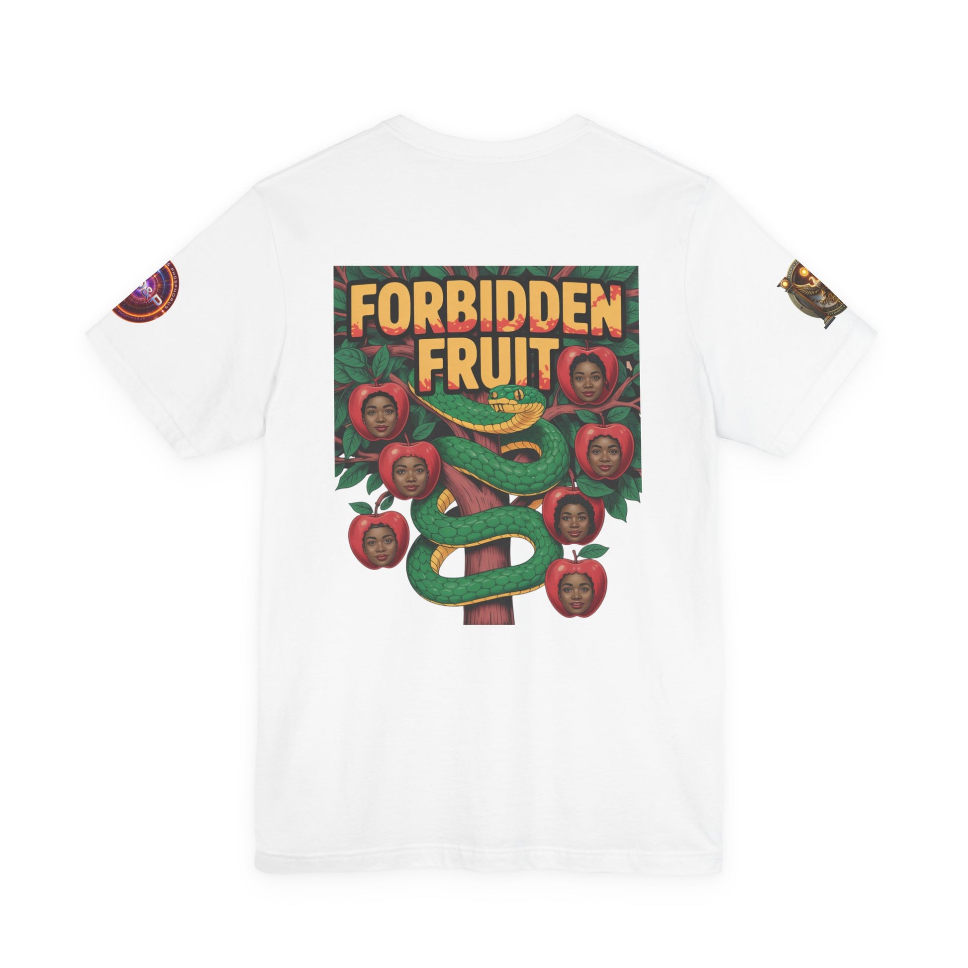 Short Sleeve Tee - Tree of Knowledge Forbidden Fruit Design