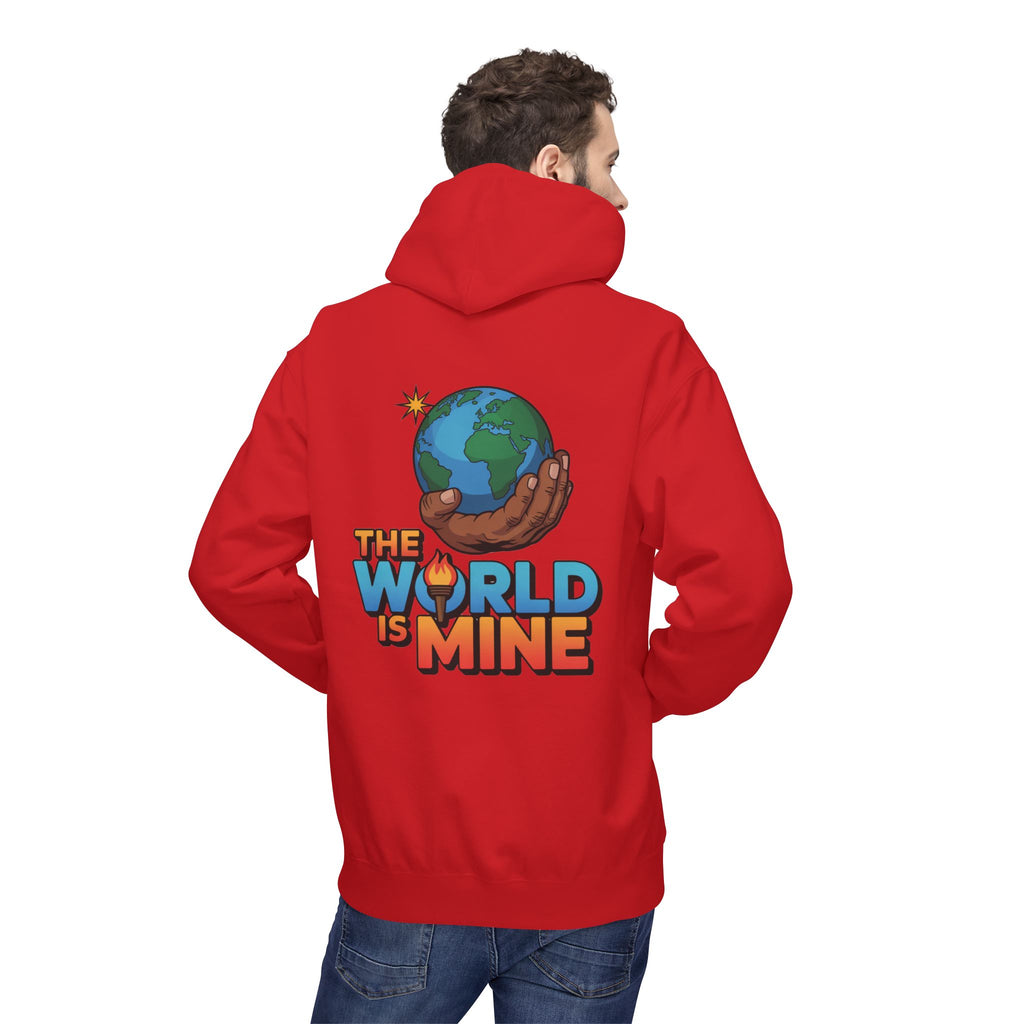 Hoodie Lux Domini and Phosphorus Design The World is Mine