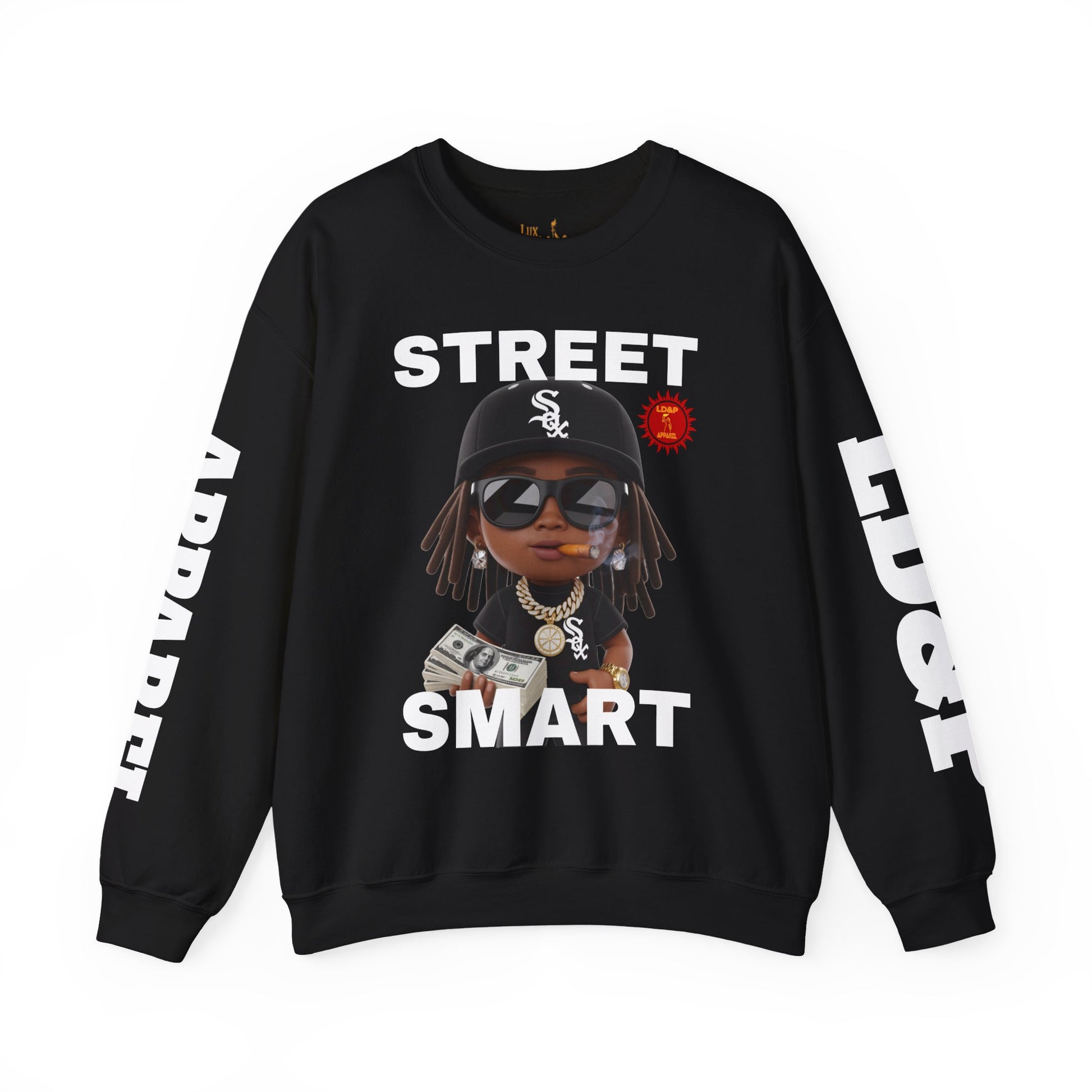 Street Smart Crewneck Sweatshirt - Urban Casual Wear