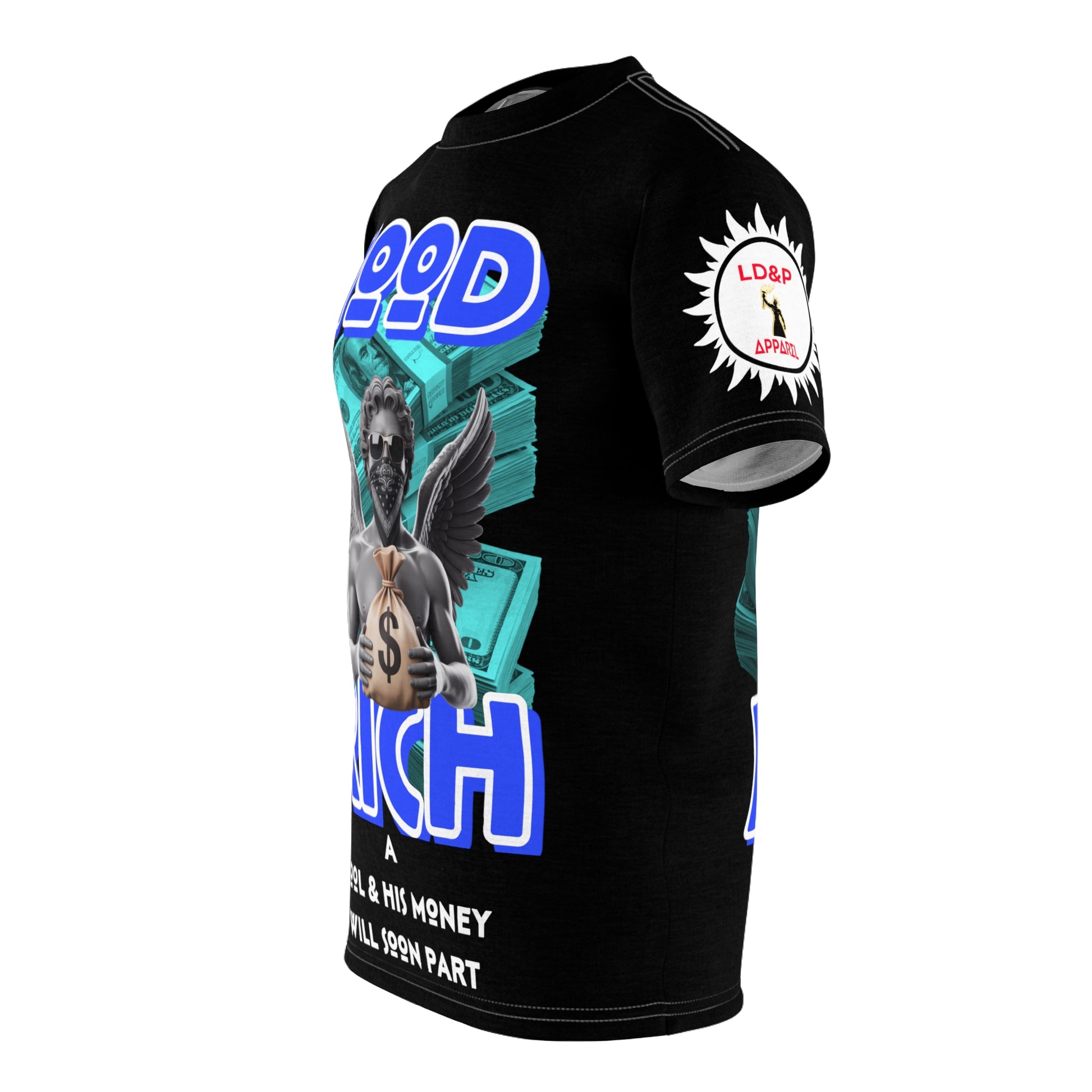 Hood Rich Graphic Tee LD&P APPAREL
