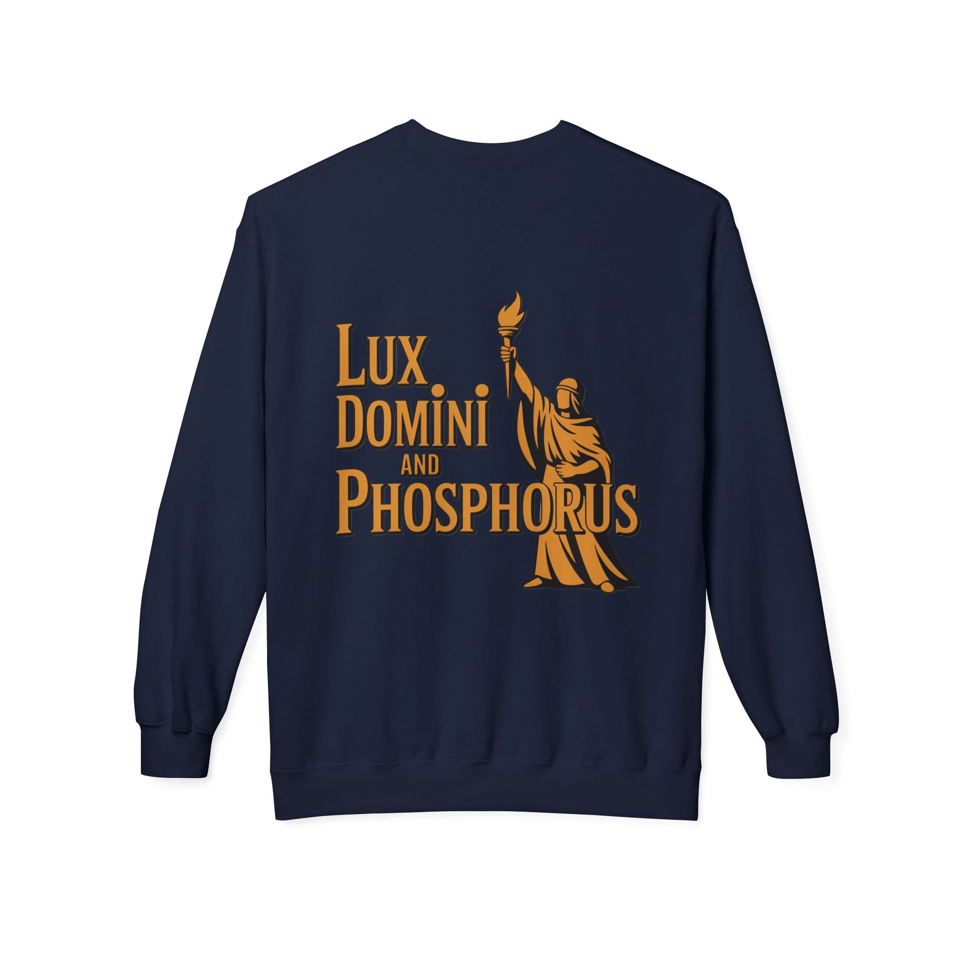 "Lux Domini and Phosphorus" crew-neck sweatshirt