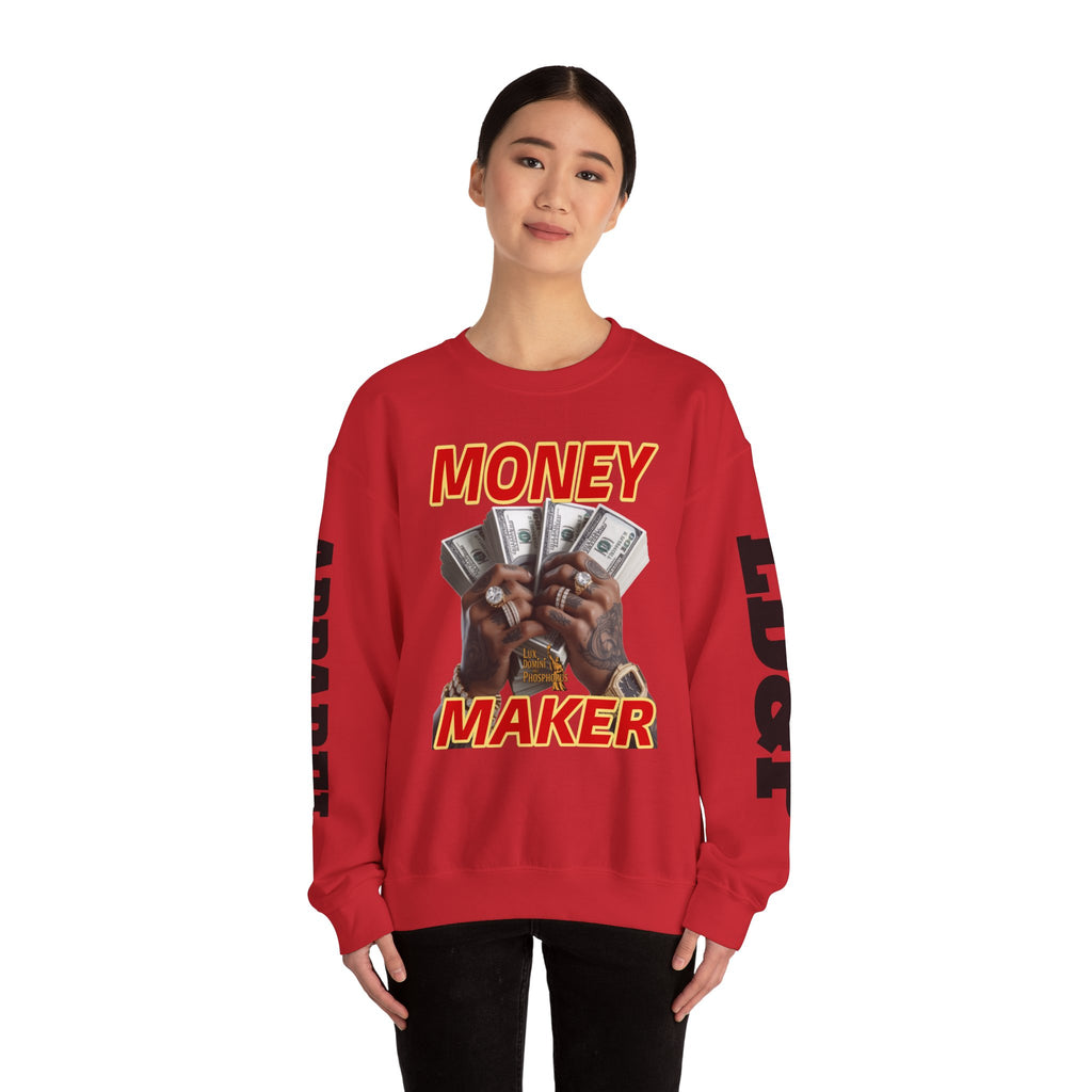 Money Maker Unisex Sweatshirt - LD&P APPAREL Design
