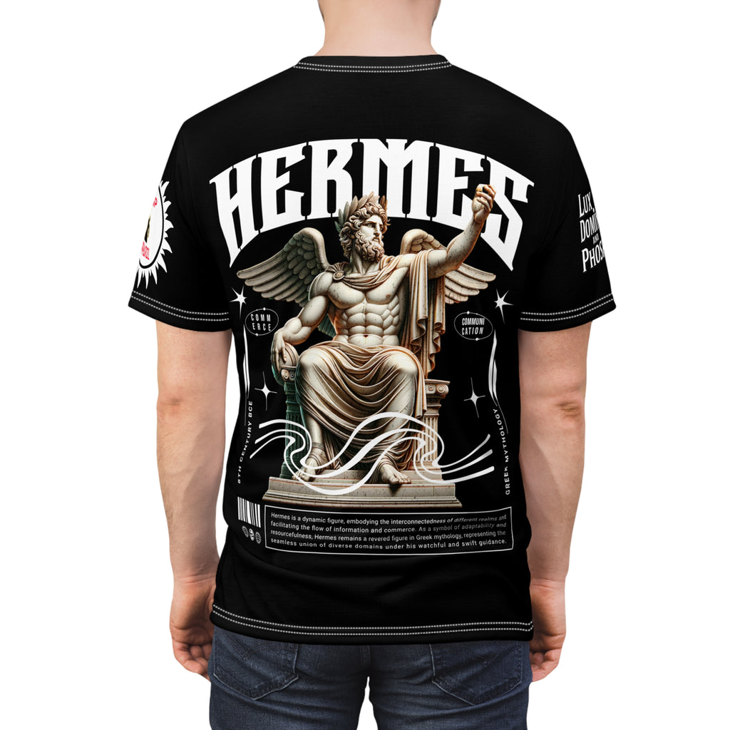 Hermes  Graphic Tee LD&P APPAREL DESIGN Black