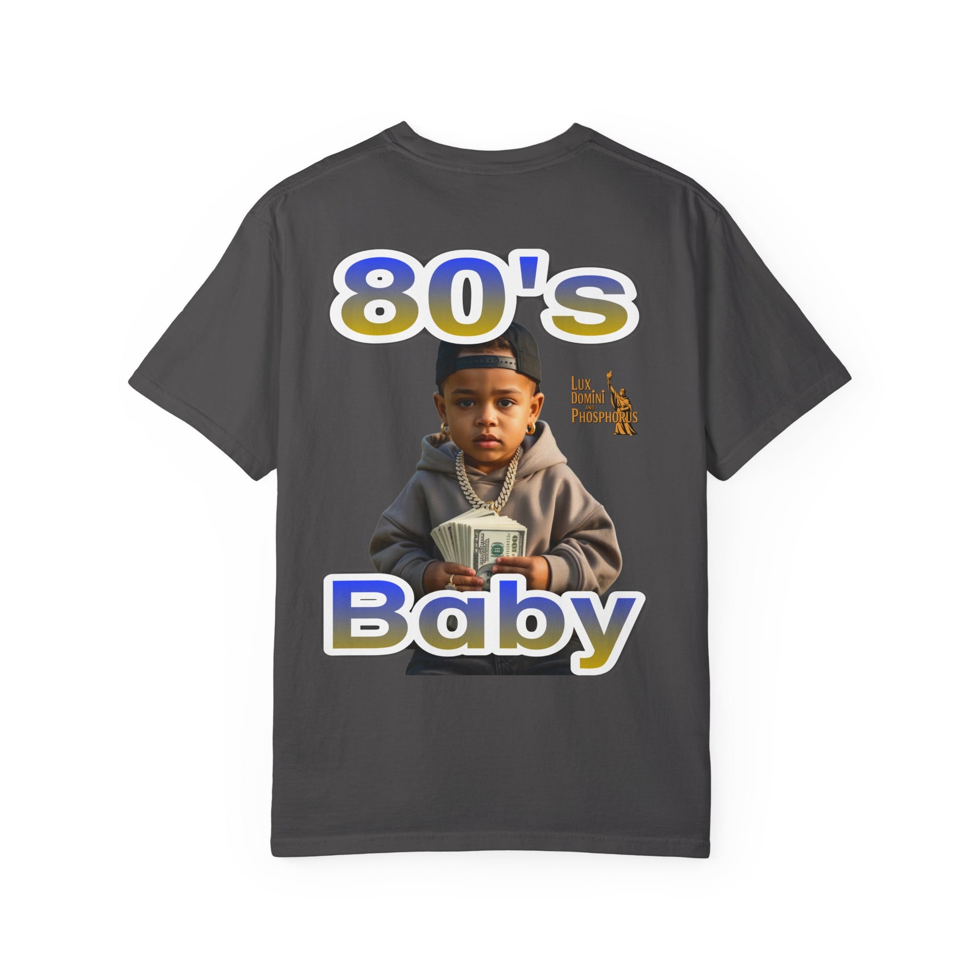 80s Baby Unisex Garment-Dyed T-shirt - LD&P APPAREL