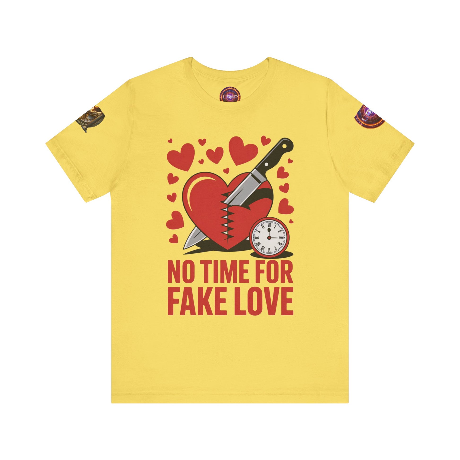 Short Sleeve Tee - No Fake Love Design
