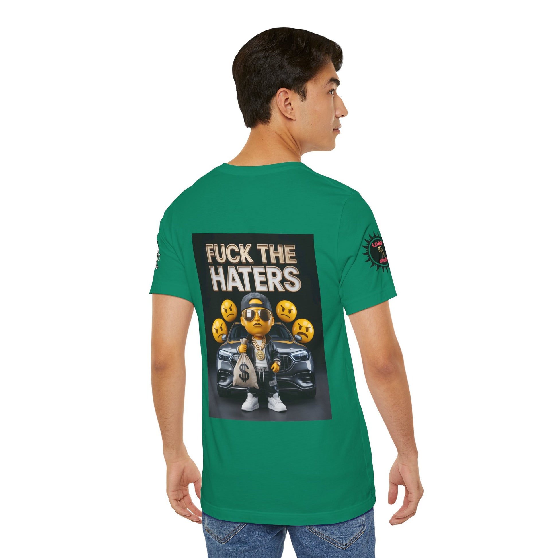 Fuck the Haters Unisex Tee - Bold Graphic Motivational Shirt