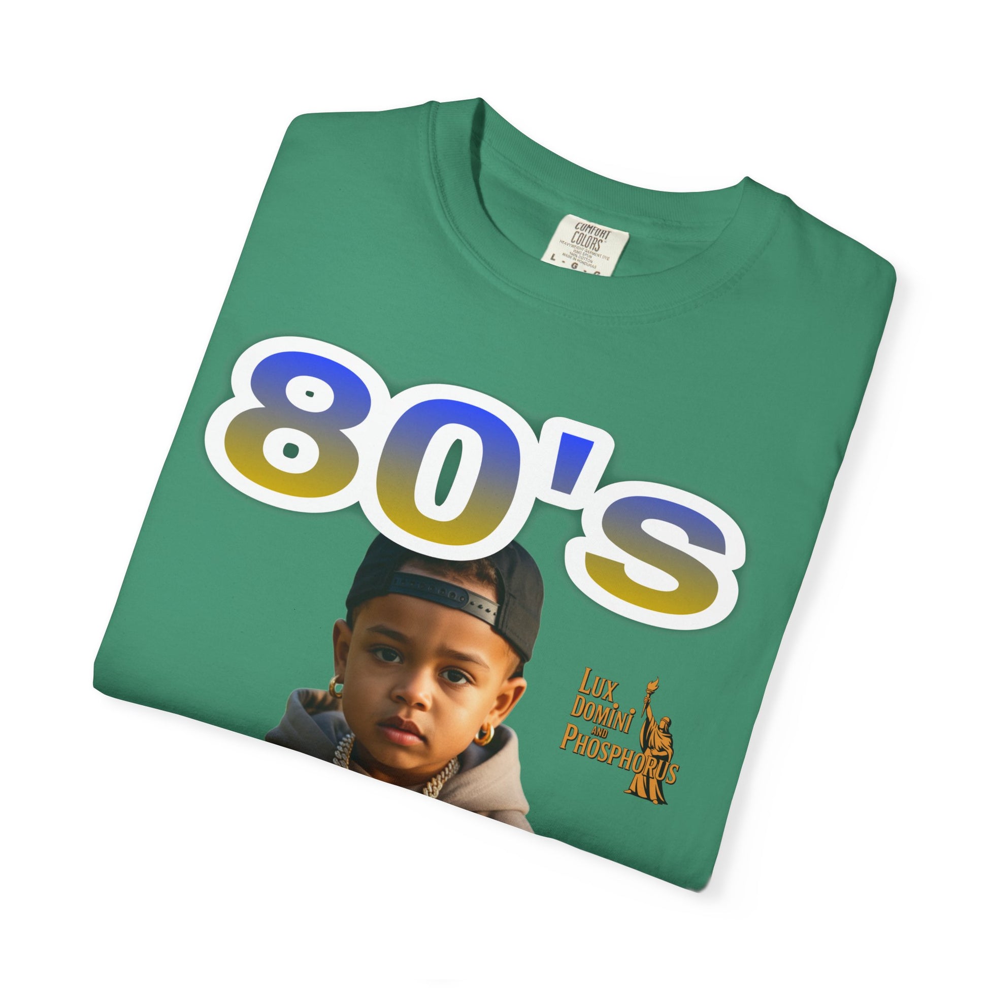 80s Baby Unisex Garment-Dyed T-shirt - LD&P APPAREL