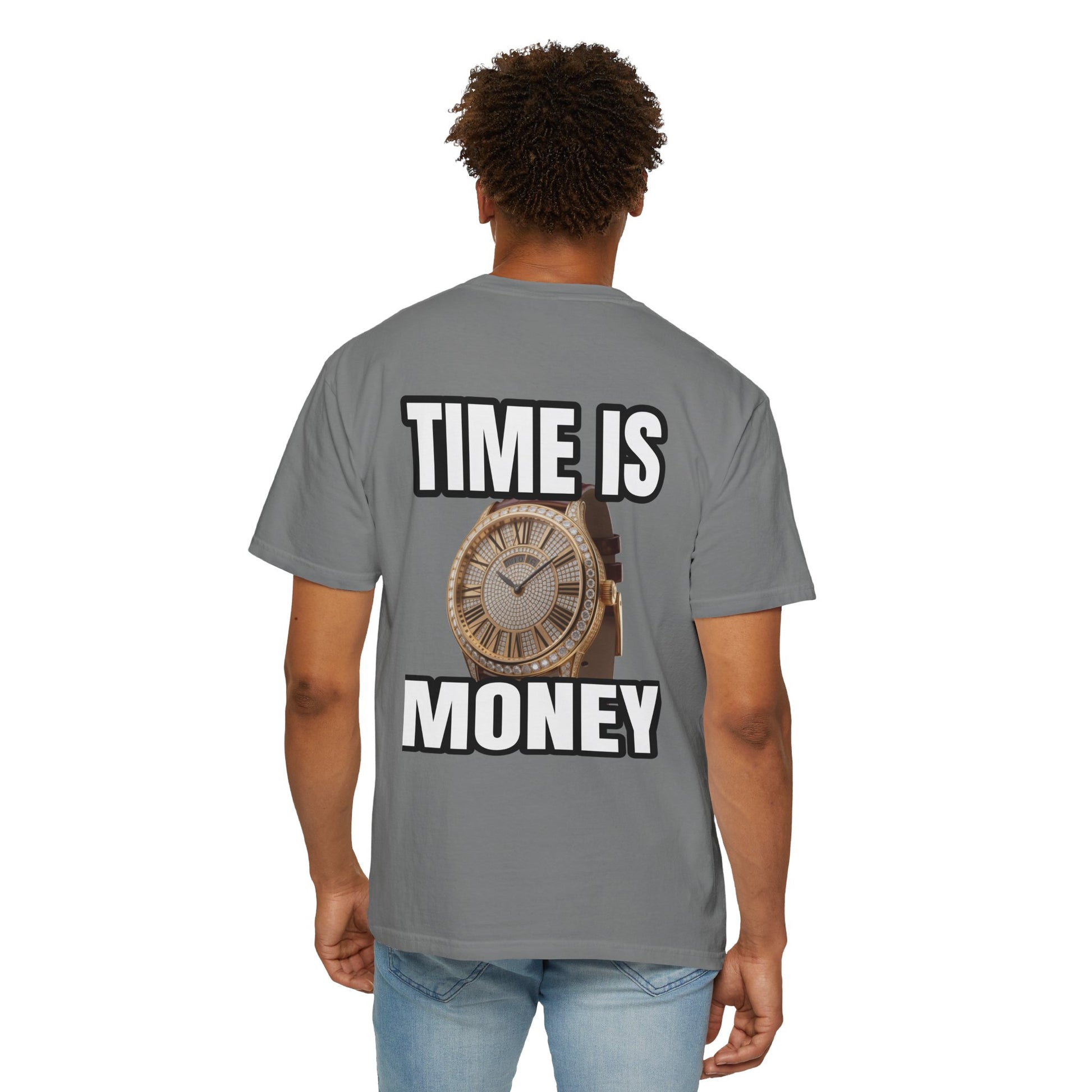Garment-Dyed T-shirt - No Sleep, Time to Eat