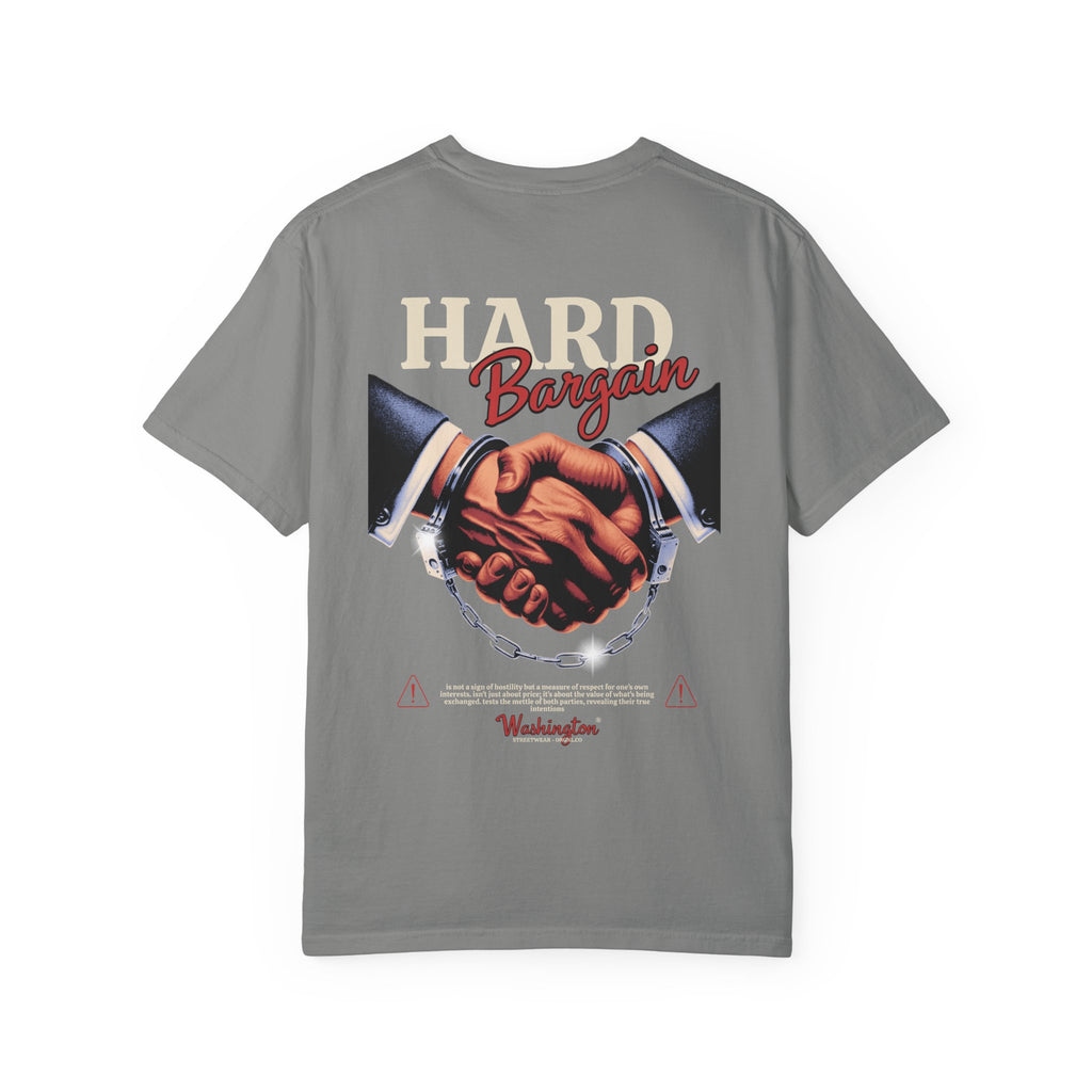 Garment-Dyed T-shirt Hard Bargain Graphic Tee