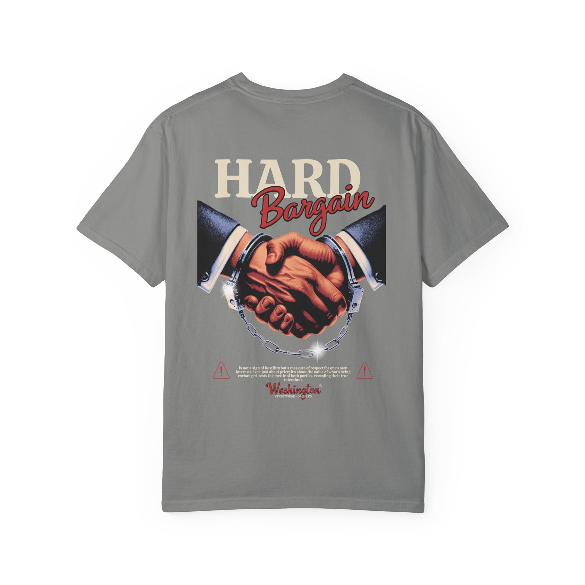 Garment-Dyed T-shirt Hard Bargain Graphic Tee
