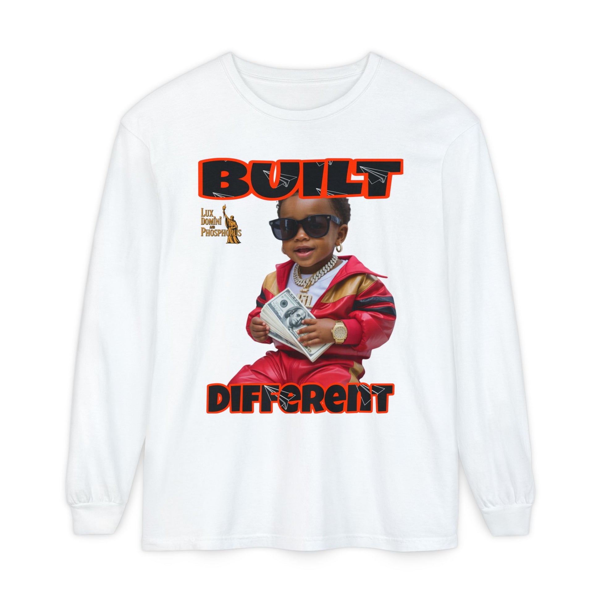 Long Sleeve T-Shirt - Built Different LD&P Apparel Design