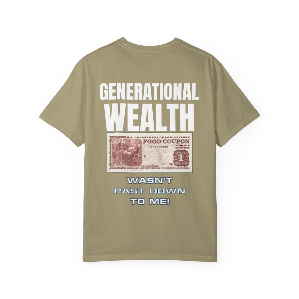 Garment-Dyed T-shirt Generational Wealth Tee