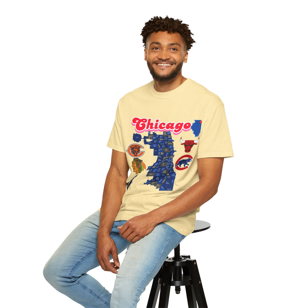 Chicago Unisex T-shirt - Vintage Chicago Design