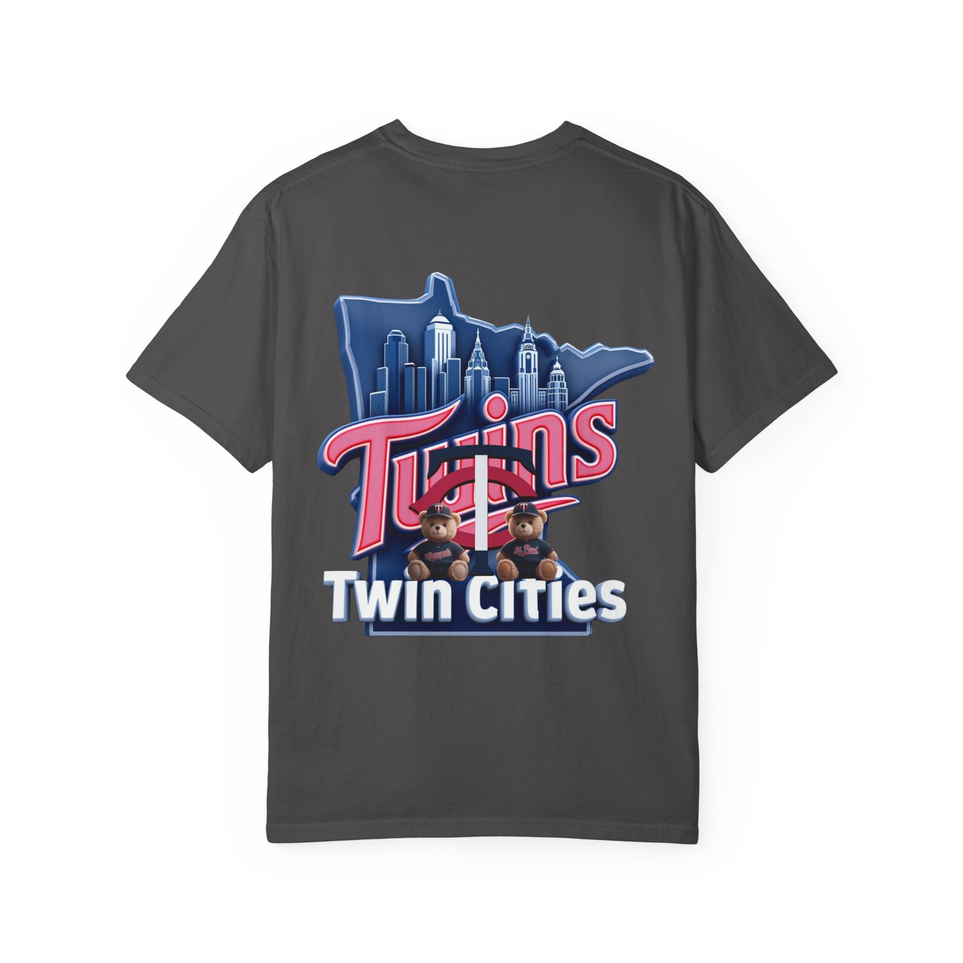Twin City Unisex T-Shirt, Sporty Tee for Fans, Garment-Dyed Shirt, Perfect for Game Day, Show Your Team Spirit!