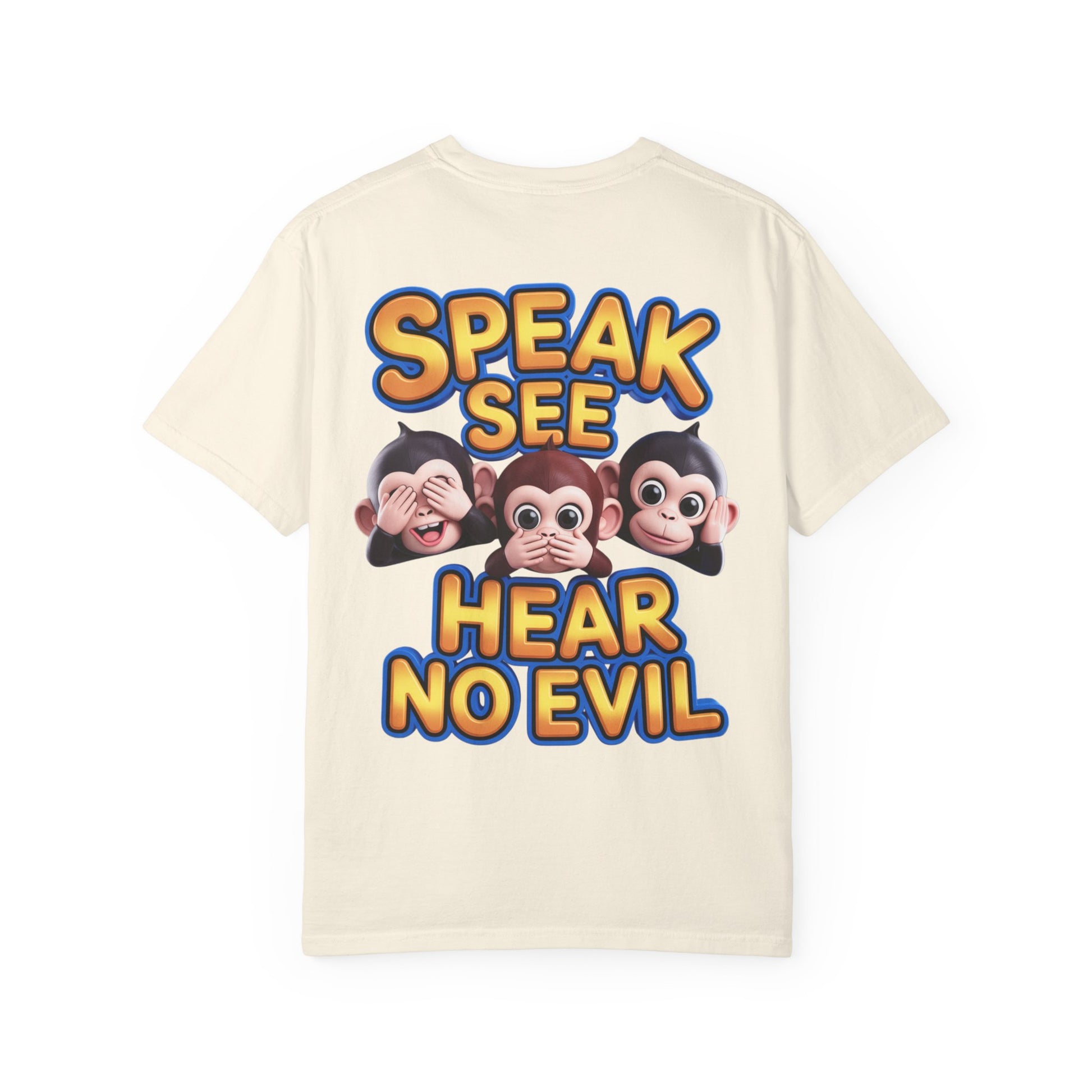 Graphic T-Shirt Speak See Hear No Evil