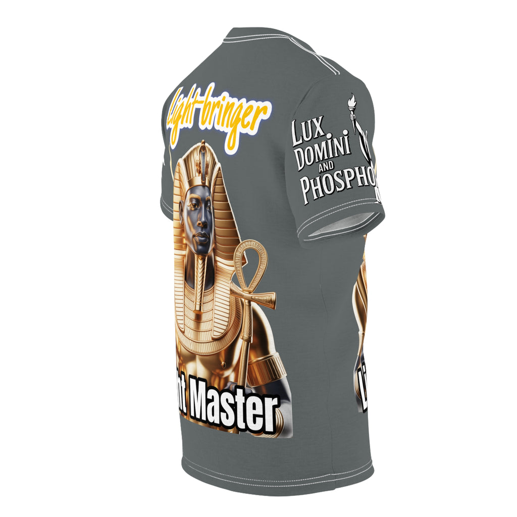 Light Master Tee - Lux Domini and Phosphorus LD&P Apparel Design Grey
