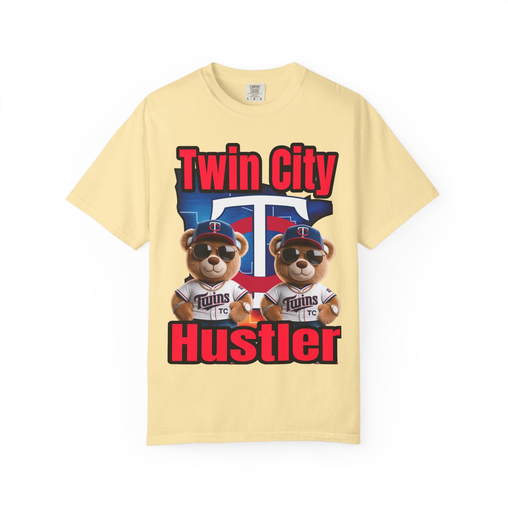 Hustler Garment-Dyed T-shirt - Twin City LD&P Apparel Design