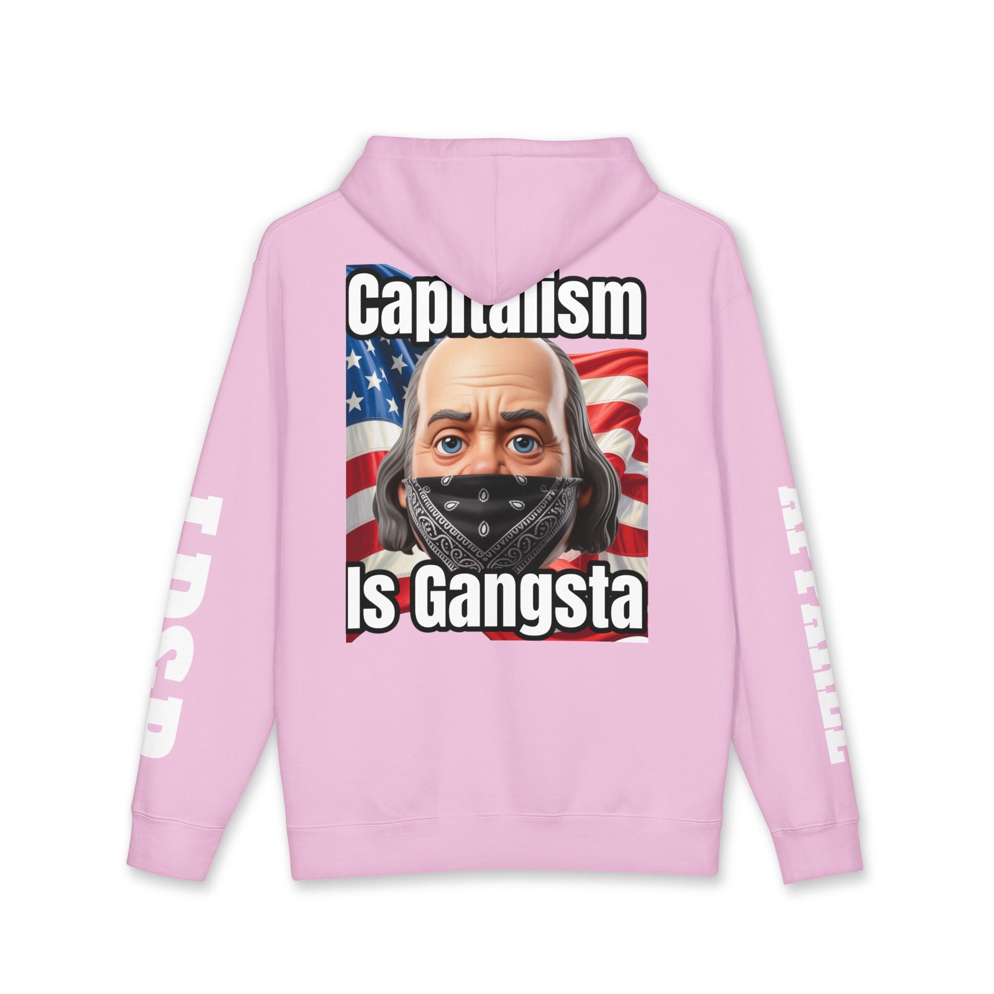 Capitalism is Gangsta Heavyweight Hooded Sweatshirt