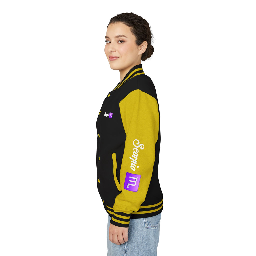Letterman Jacket Scorpio Zodiac Design