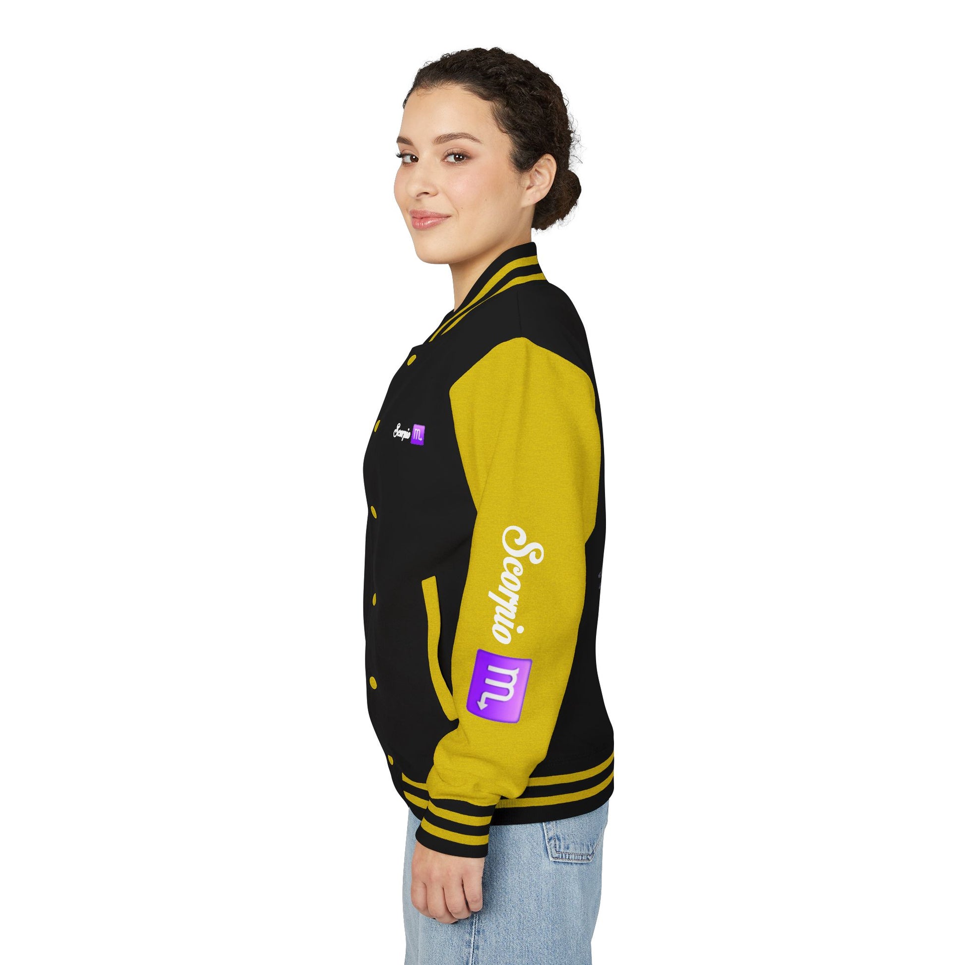 Letterman Jacket Scorpio Zodiac Design