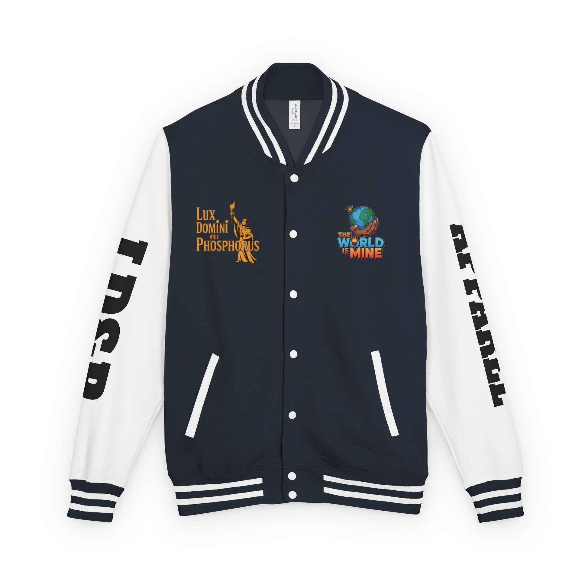 Letterman Jacket - The World is Mine LD&P APPAREL Design