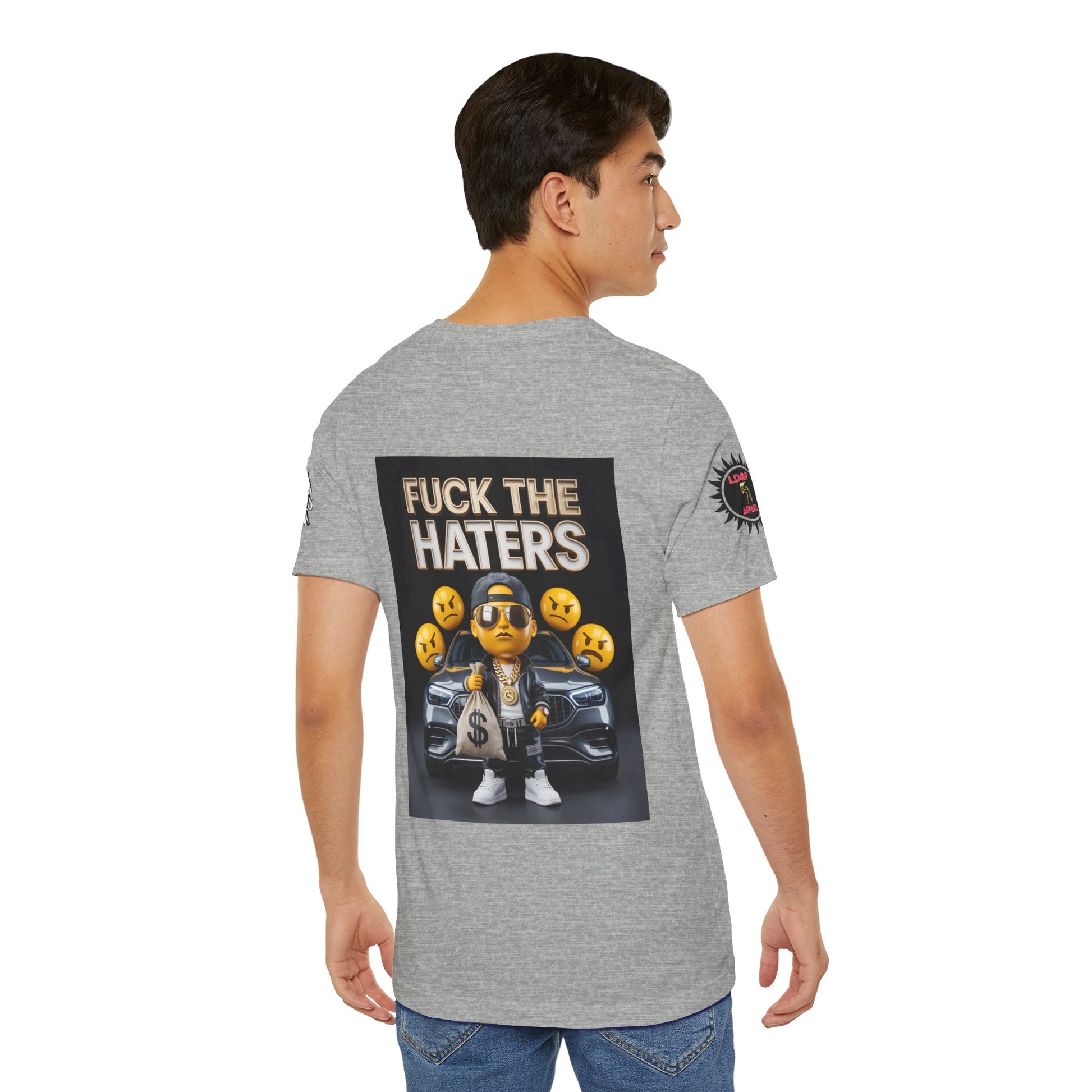 Fuck the Haters Unisex Tee - Bold Graphic Motivational Shirt