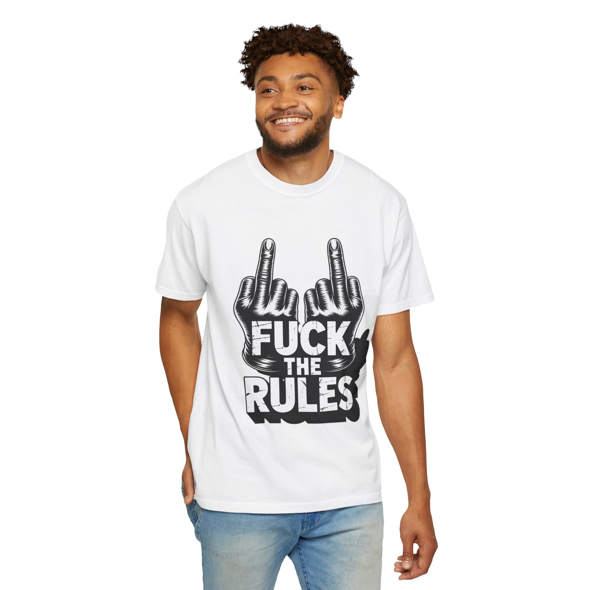 Trust Nothing Unisex T-shirt - Skip The Rules Typography Tee
