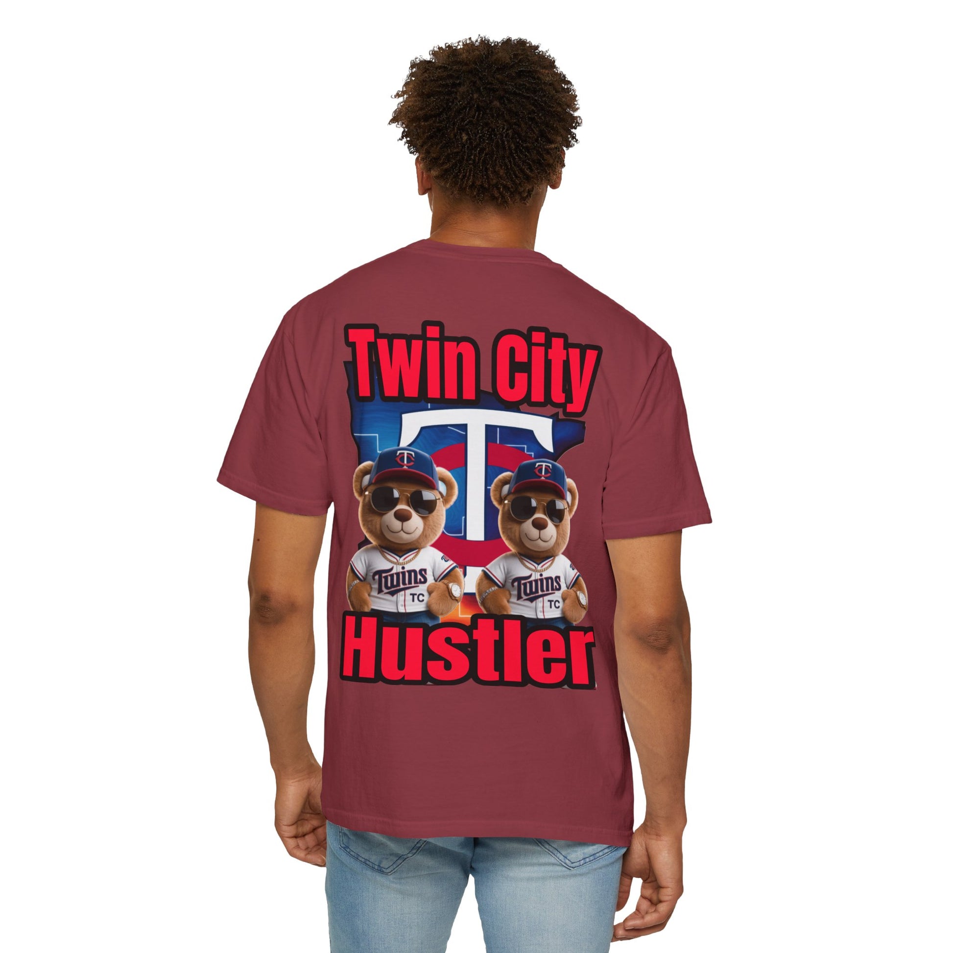Hustler Garment-Dyed T-shirt - Twin City LD&P Apparel Design