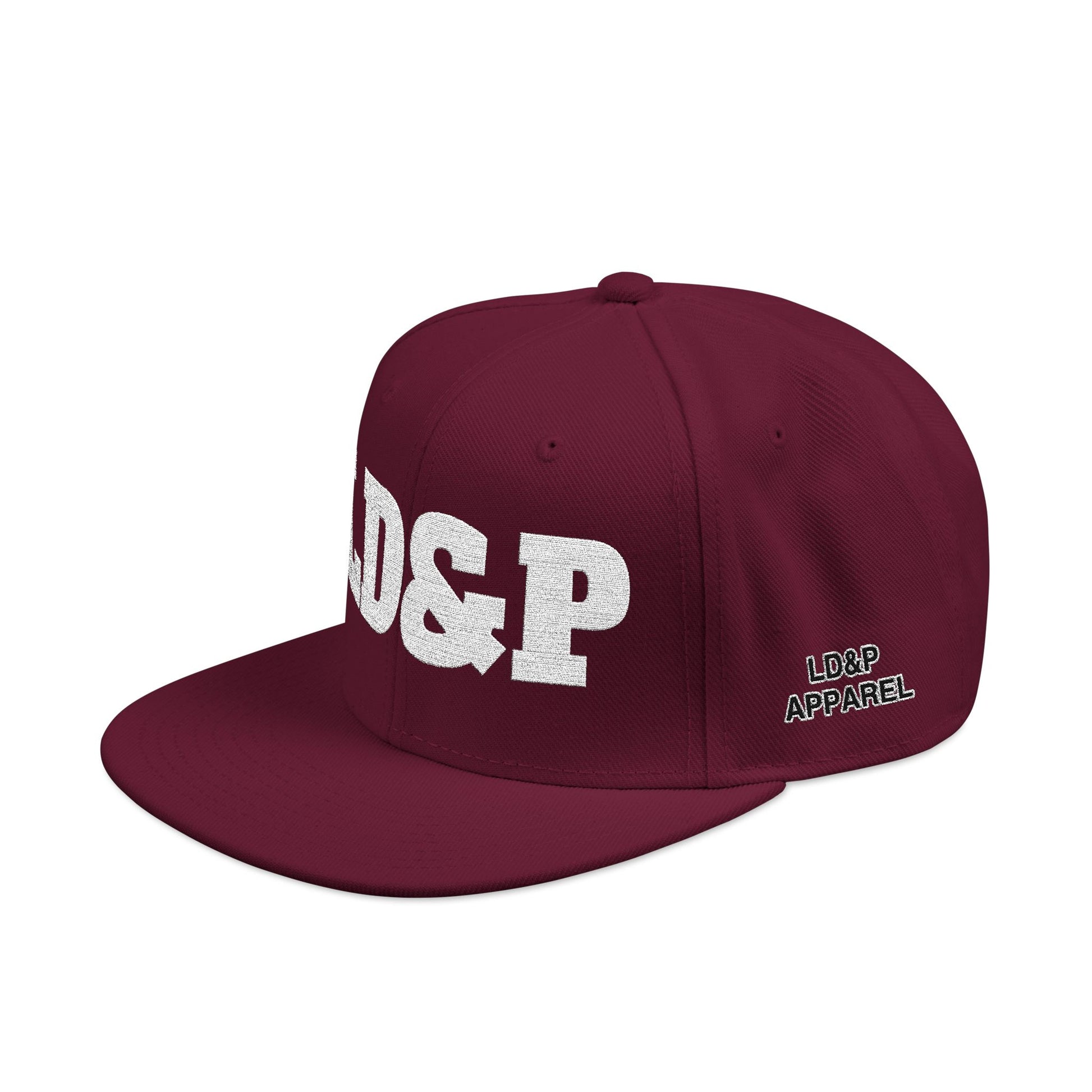 Embroidered Snapback Cap - LD&P Apparel Design 2