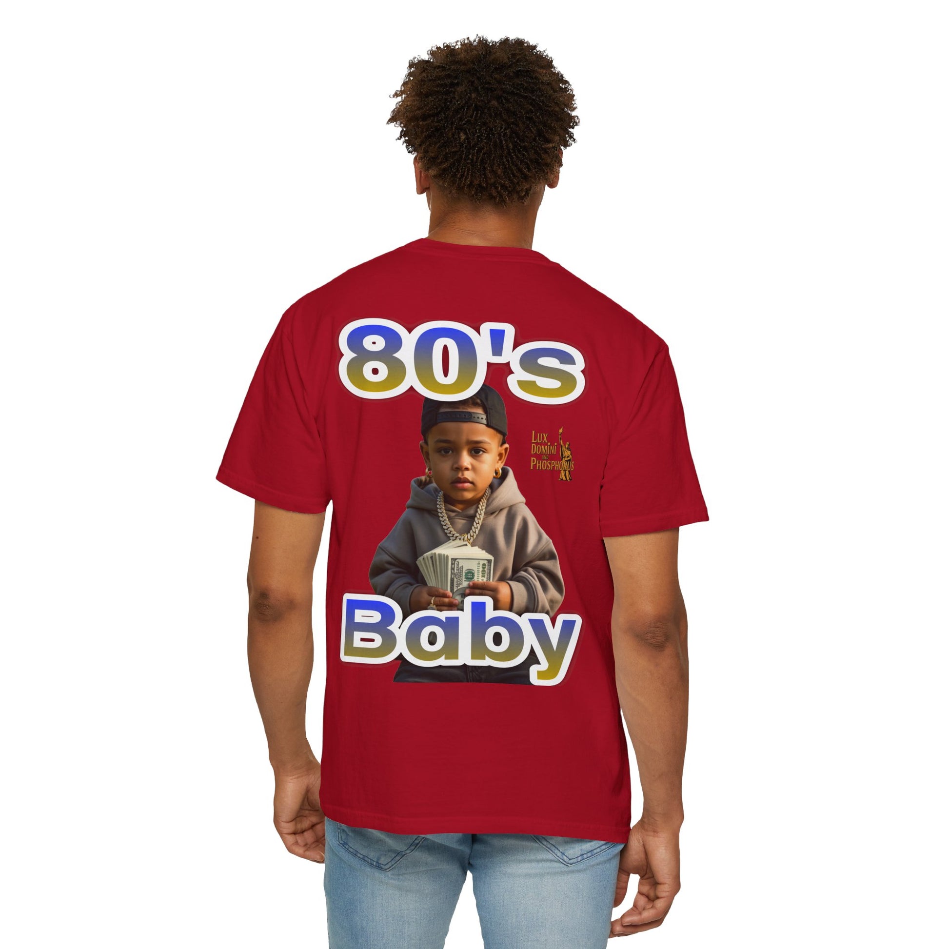 80s Baby Unisex Garment-Dyed T-shirt - LD&P APPAREL