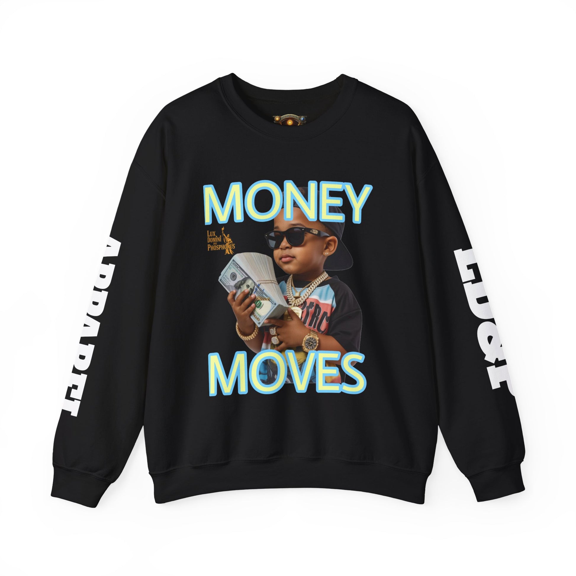 Money Moves Unisex Sweatshirt - LD&P APPAREL