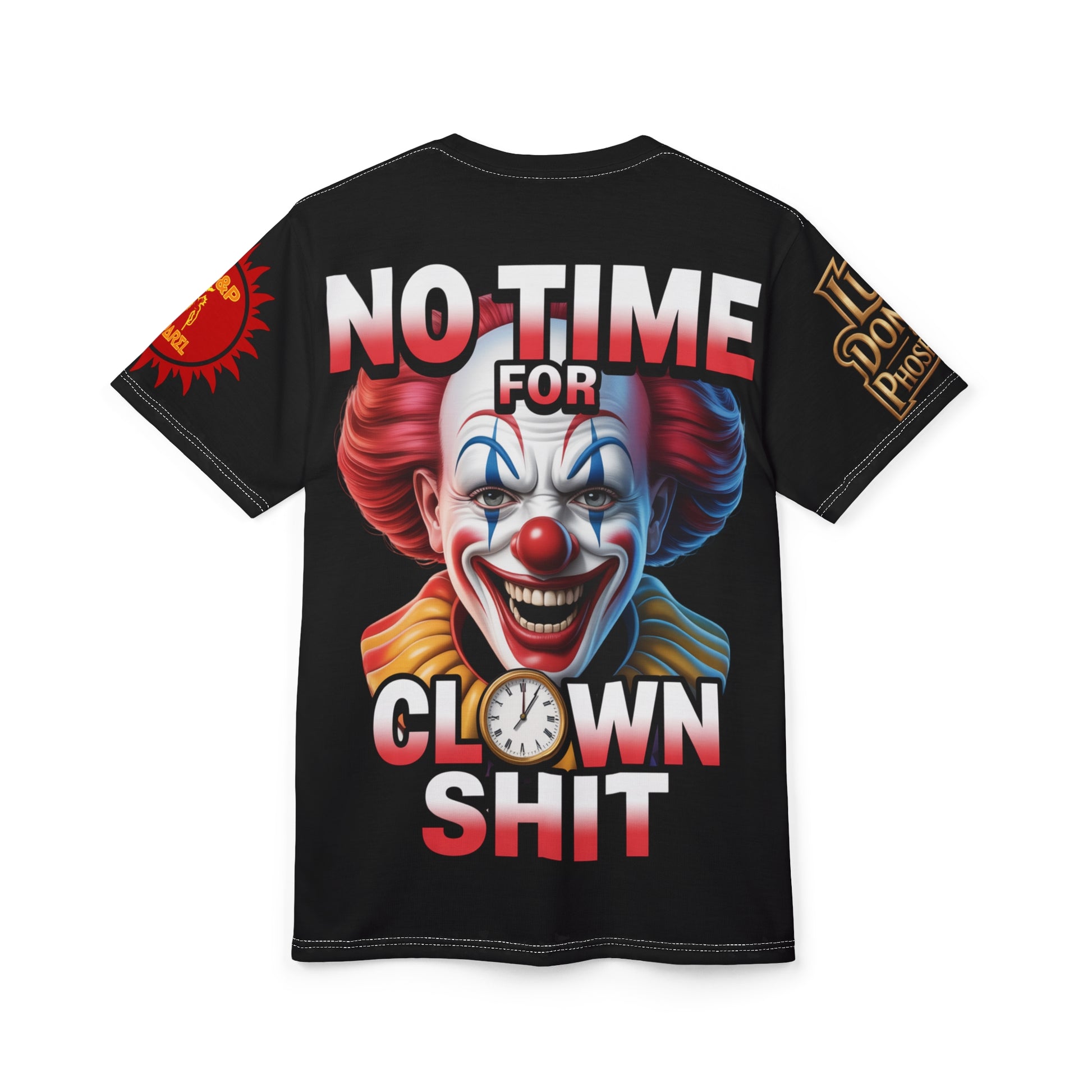 T-Shirt No Time For Clowns Unisex