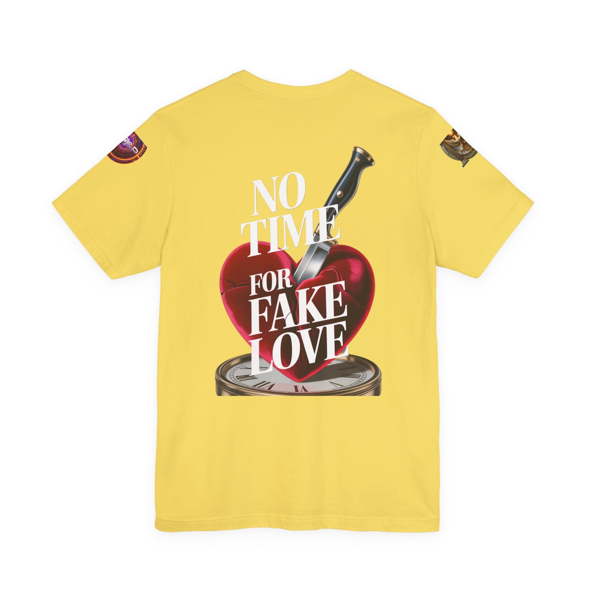 Short Sleeve Tee - No Fake Love Design